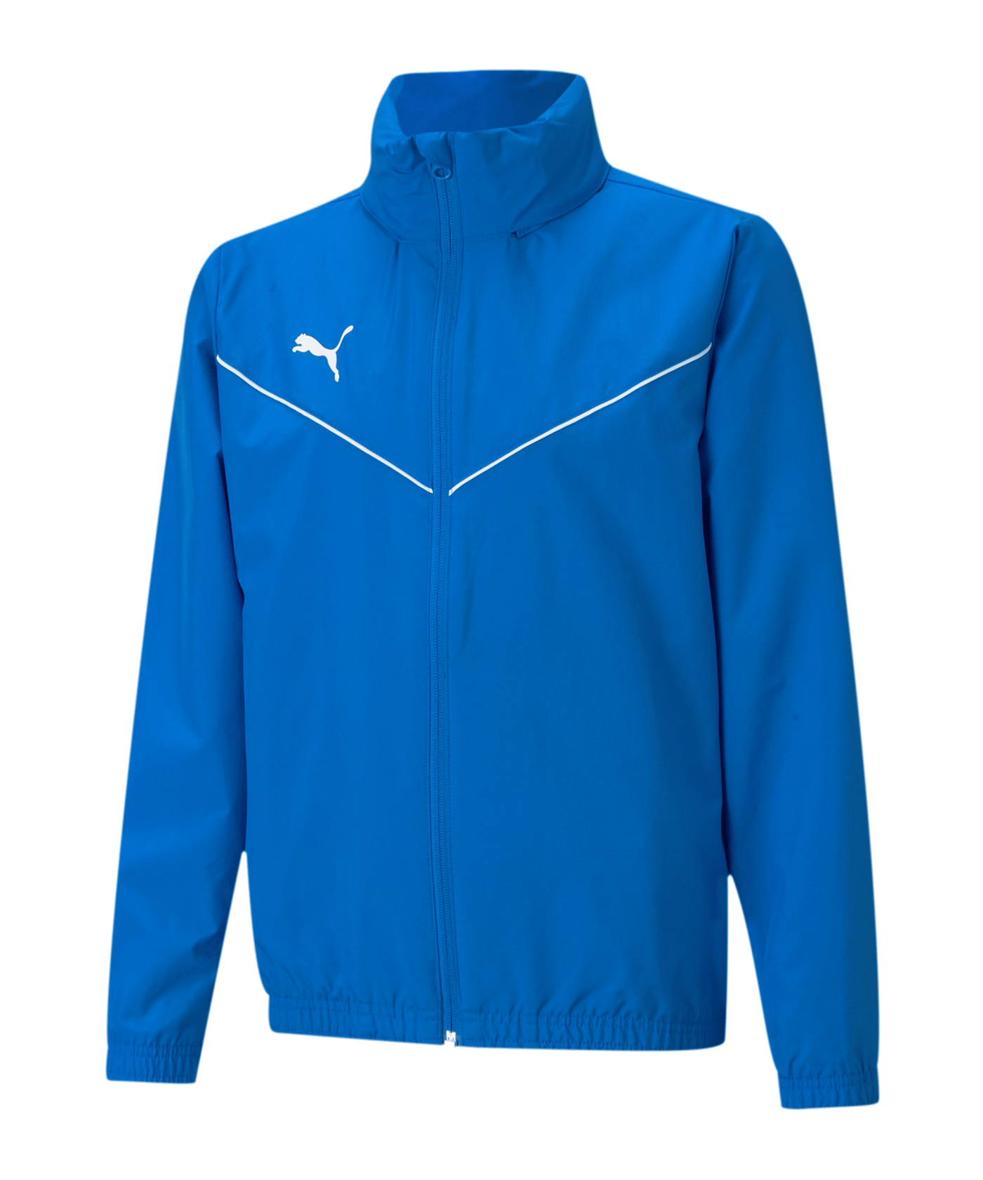 PUMA teamRISE Allwetterjacke Kids Blau F02 - blau