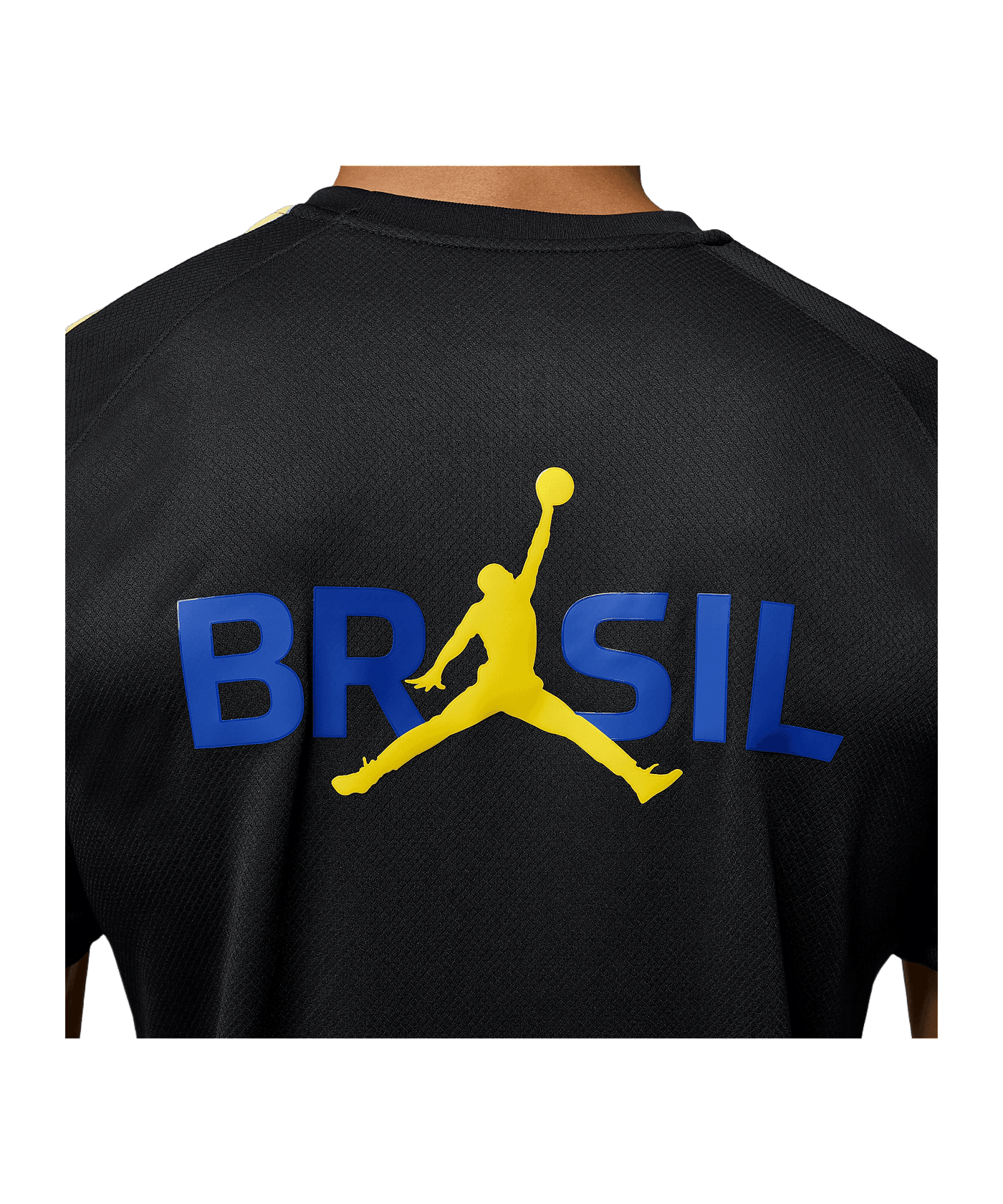 Nike CBF Brasilien Strike Trainingsshirt Schwarz F010 - schwarz