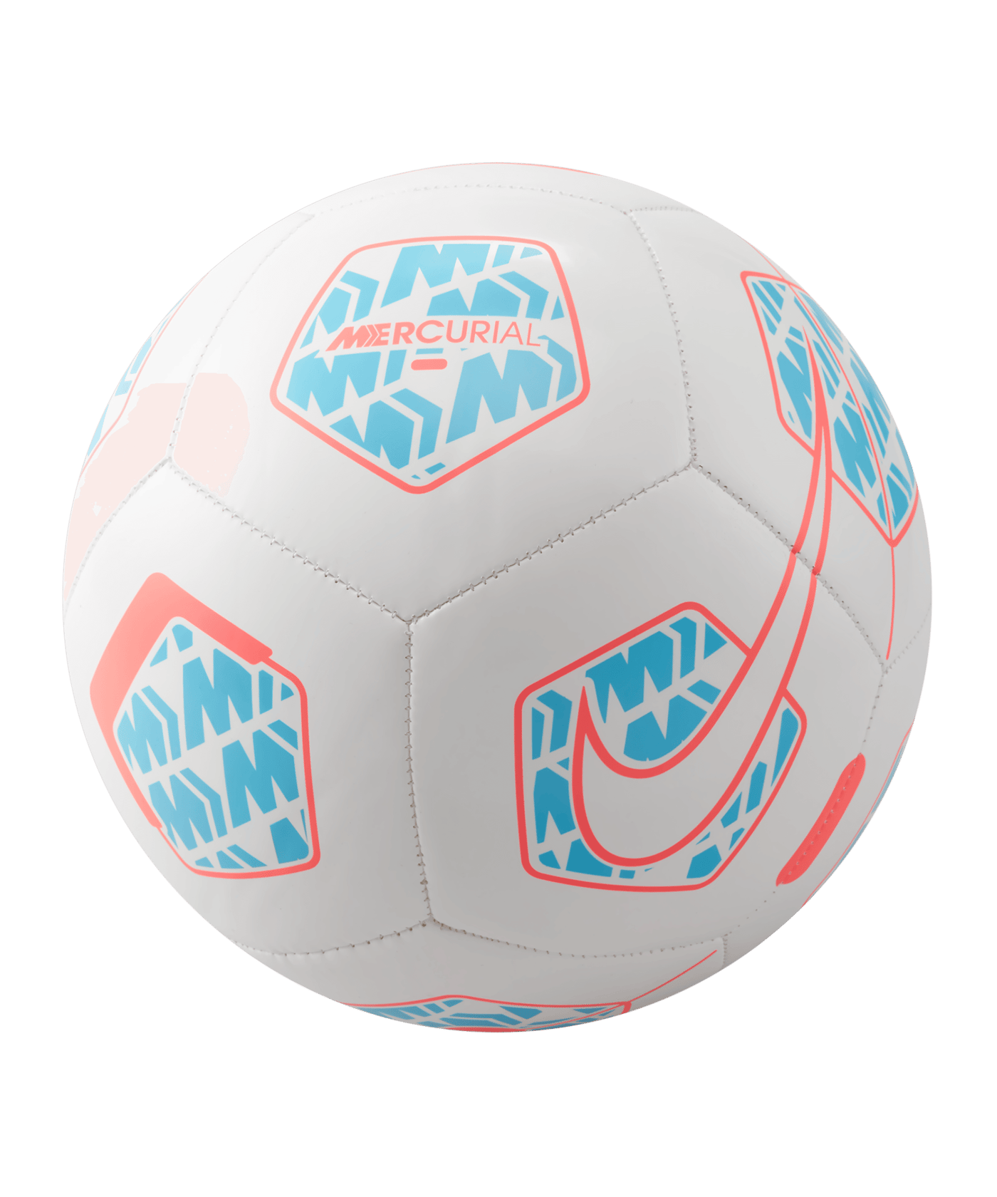 Nike Mercurial Fade Trainingsball Weiss F100 - weiss