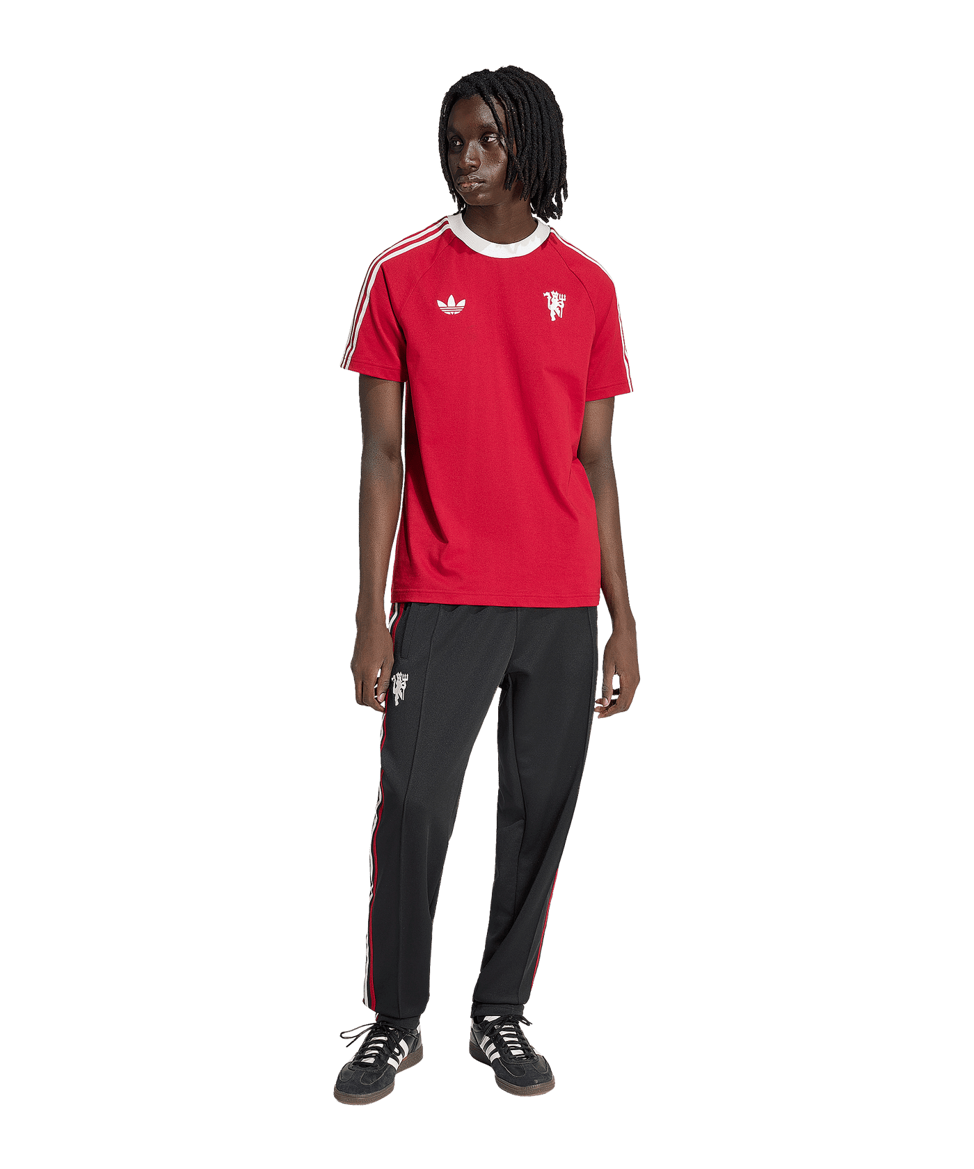 adidas Manchester United Track Hose Schwarz - schwarz