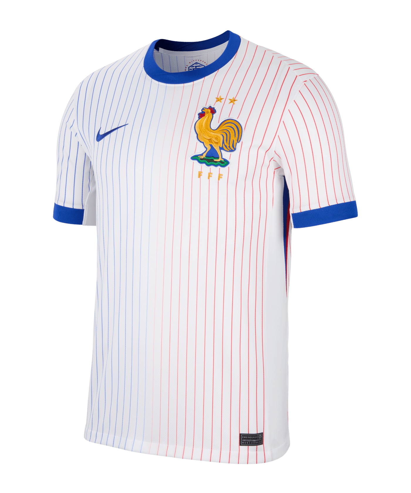 Nike Frankreich Trikot Away EM 2024 Weiss F100 - weiss