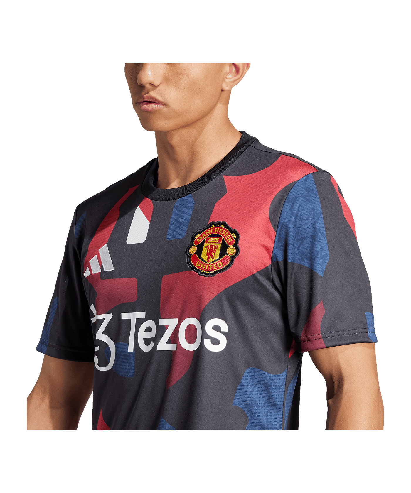 adidas Manchester United Prematch Shirt 2024/2025 Schwarz - schwarz