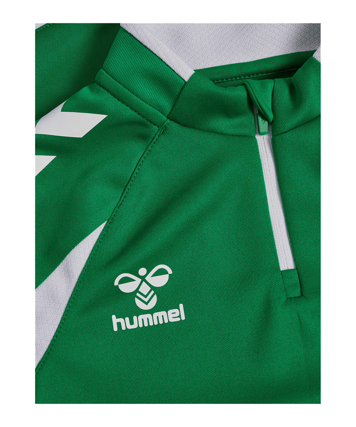 hummel Core 2.0 Half Zip Top Kids Grün F6129
