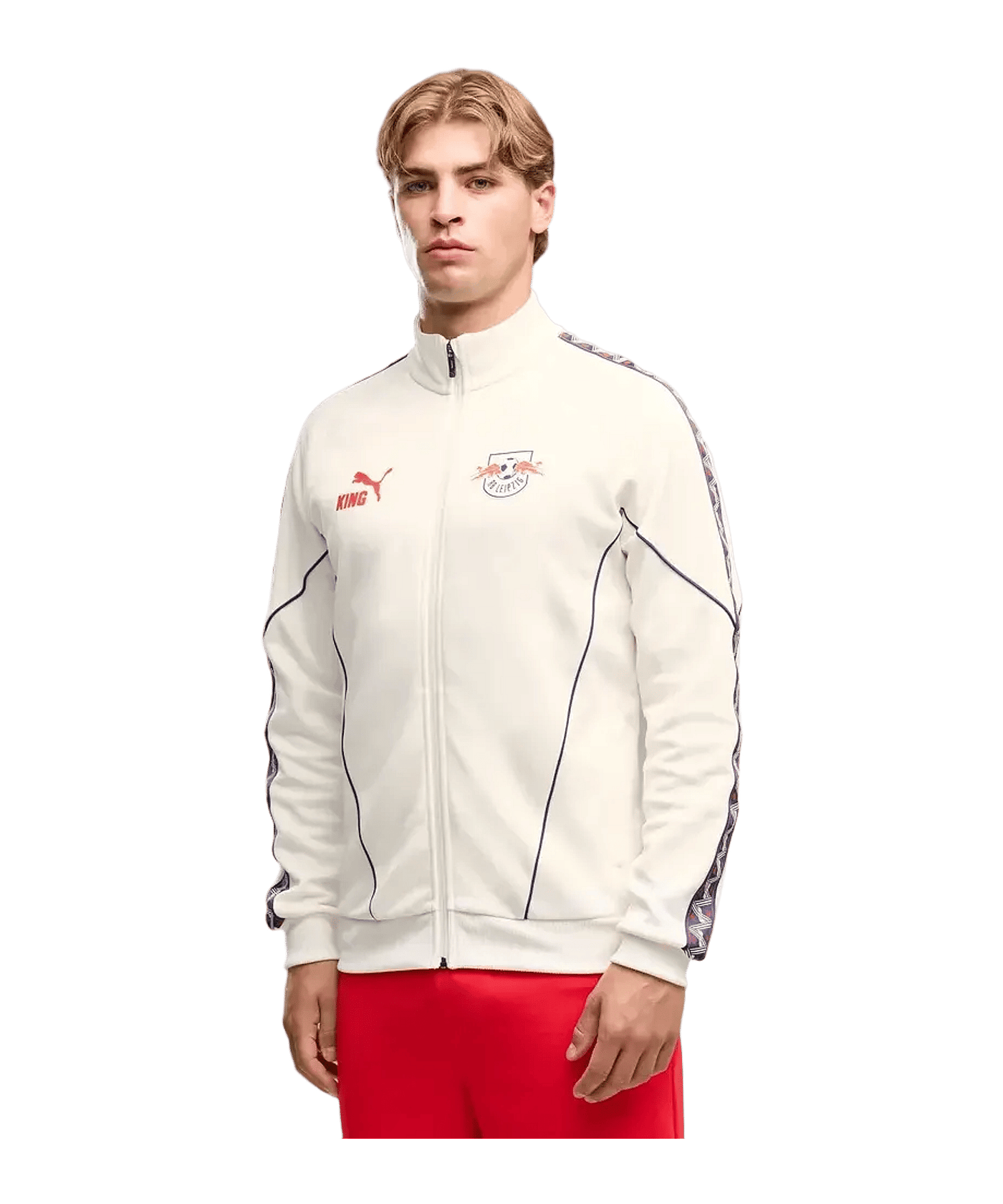 PUMA RB Leipzig KING Anthem Jacke Weiß F08 - weiss