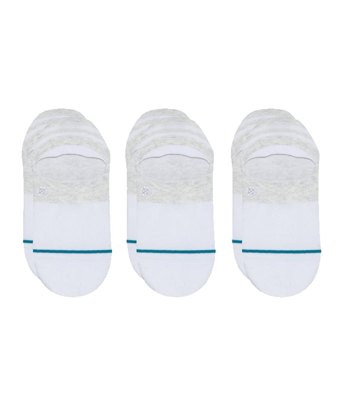 Stance Uncommon Gamut II Socks 3er Pack Weiss - weiss