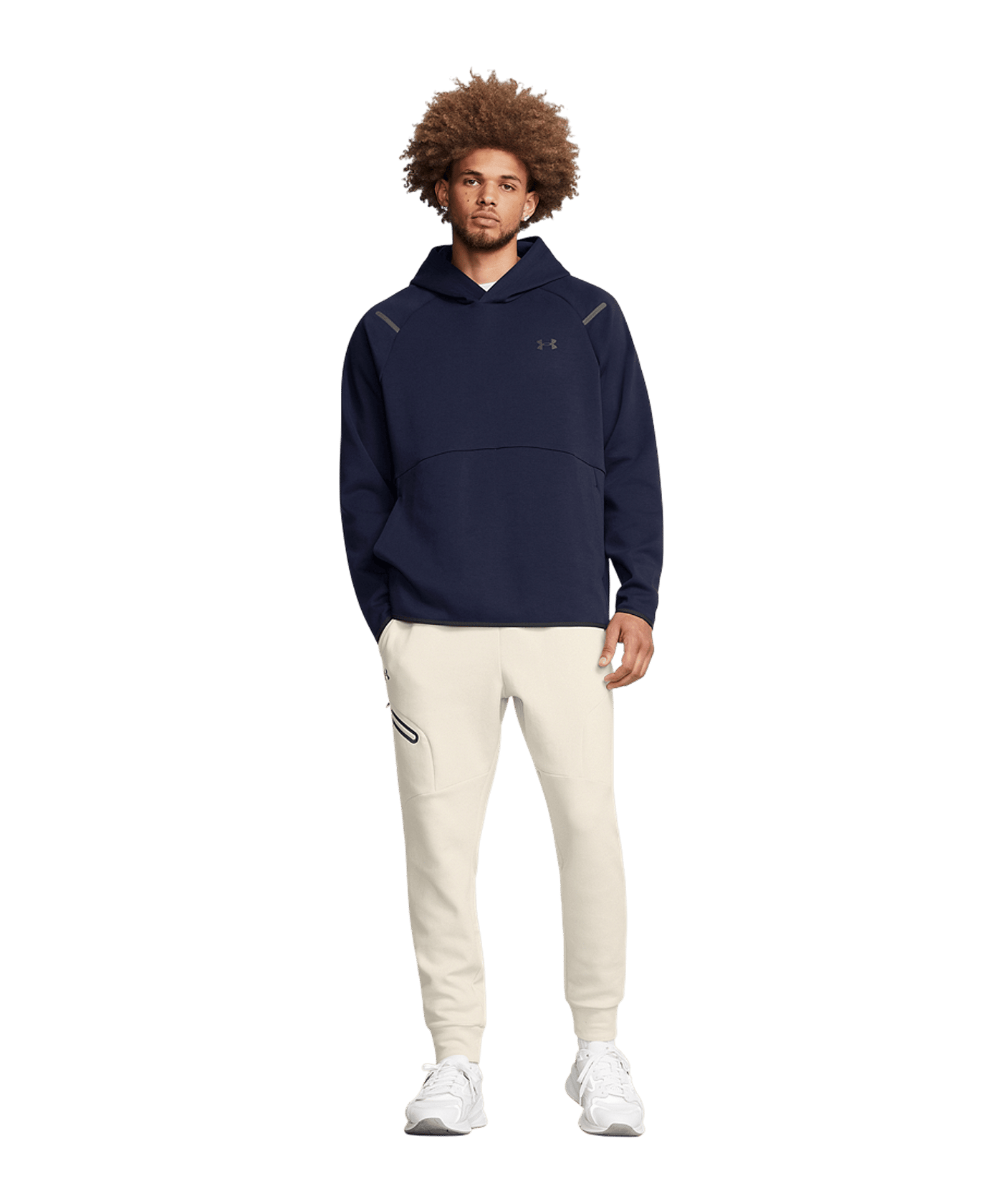 Under Armour Unstoppable Fleece Jogginghose Weiß - weiss