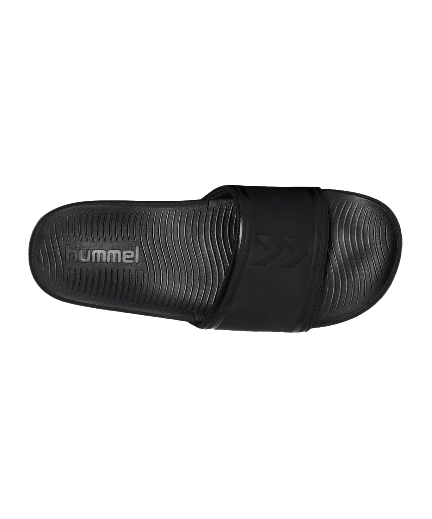 Hummel Lead Pool Slide Badelatsche Schwarz F2001 - schwarz