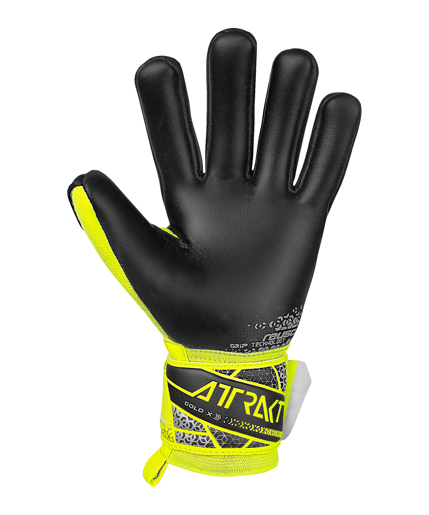 Reusch Attrakt Gold TW-Handschuhe Kids F2025 - gelb
