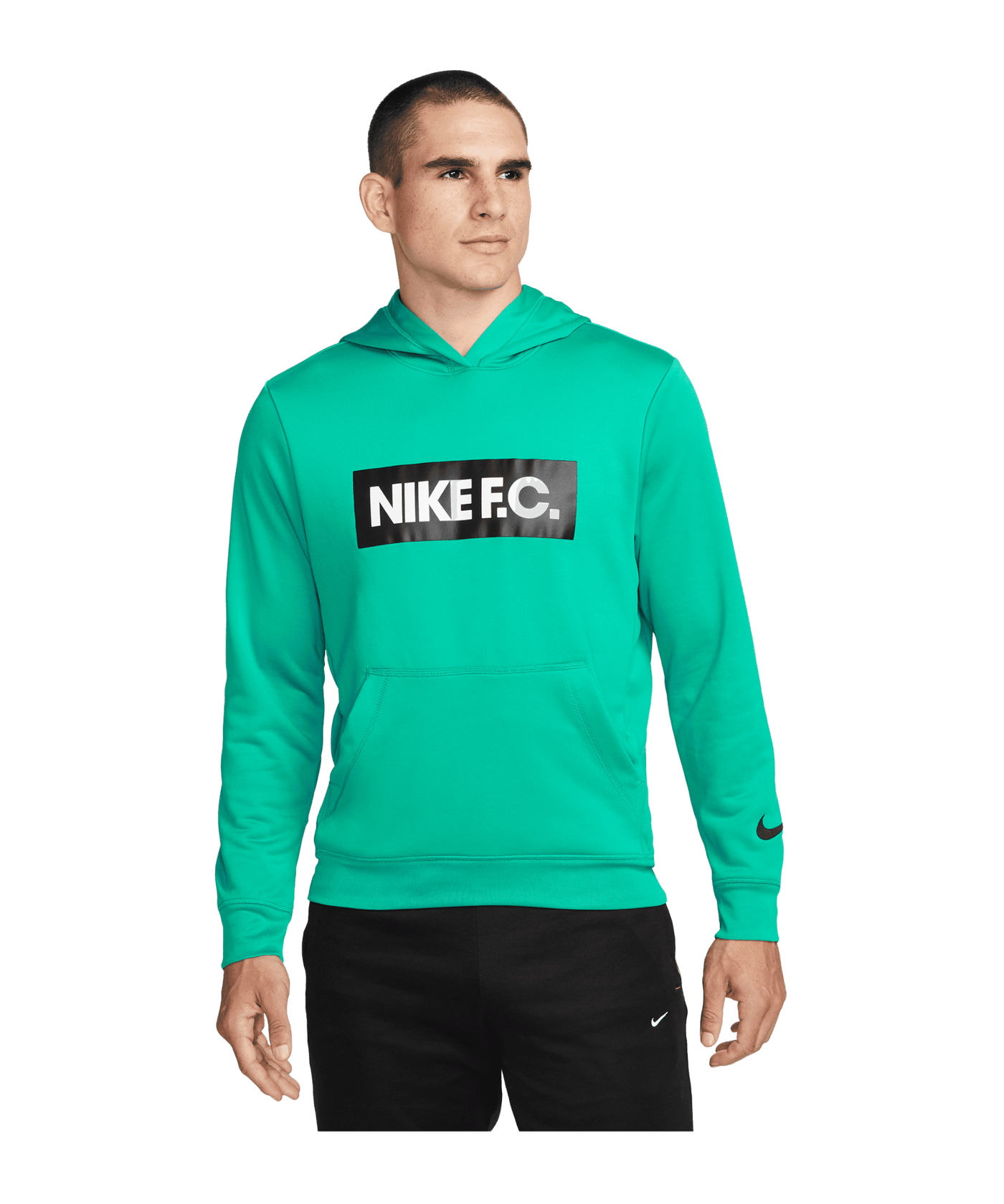 Nike F.C. Fleece Hoody Grün F370 - gruen