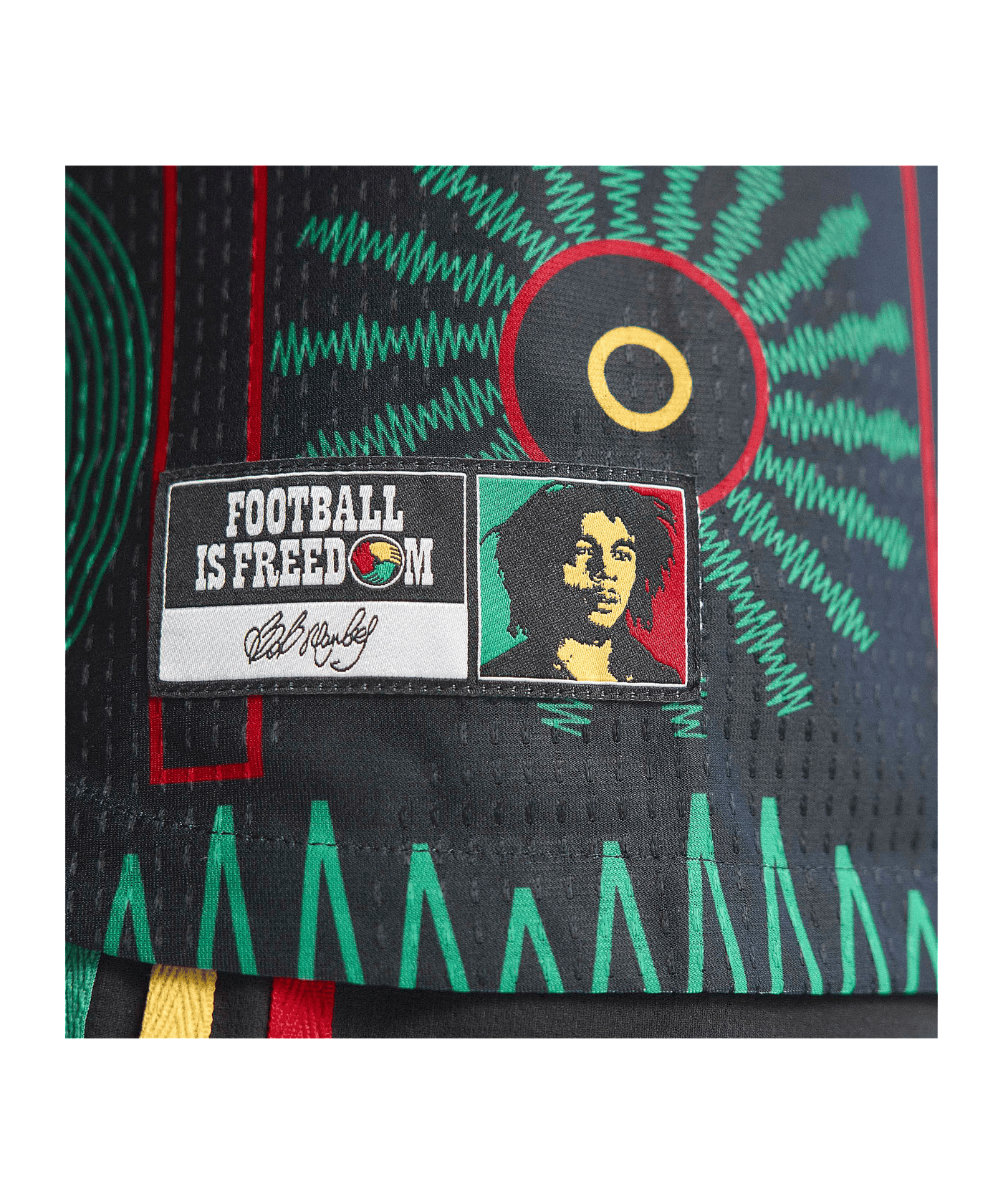 adidas Jamaika Authentic Trikot Away WM 2026 Schwarz - schwarz