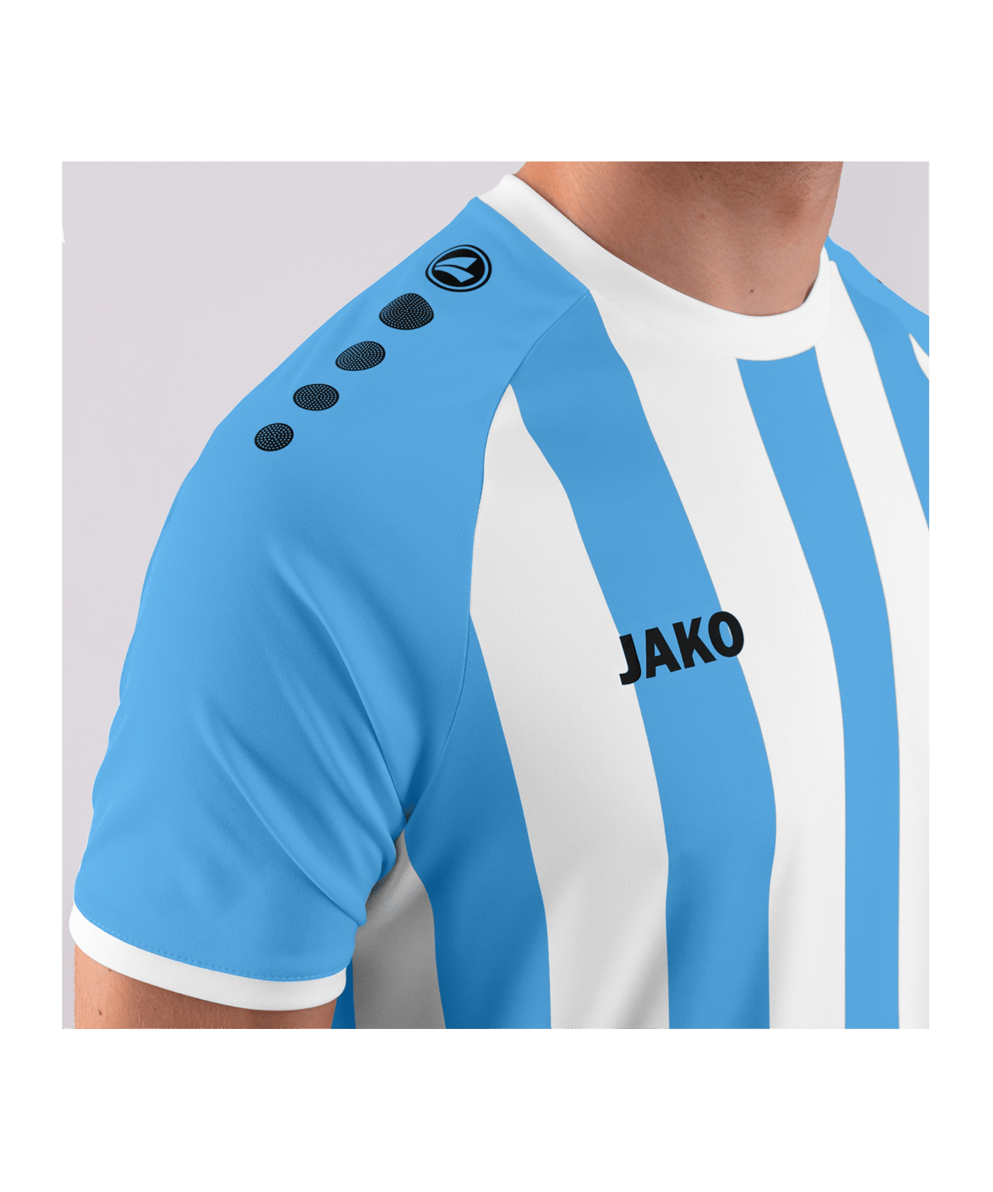 JAKO Inter Trikot Kids Hellblau Weiss F432 - blau