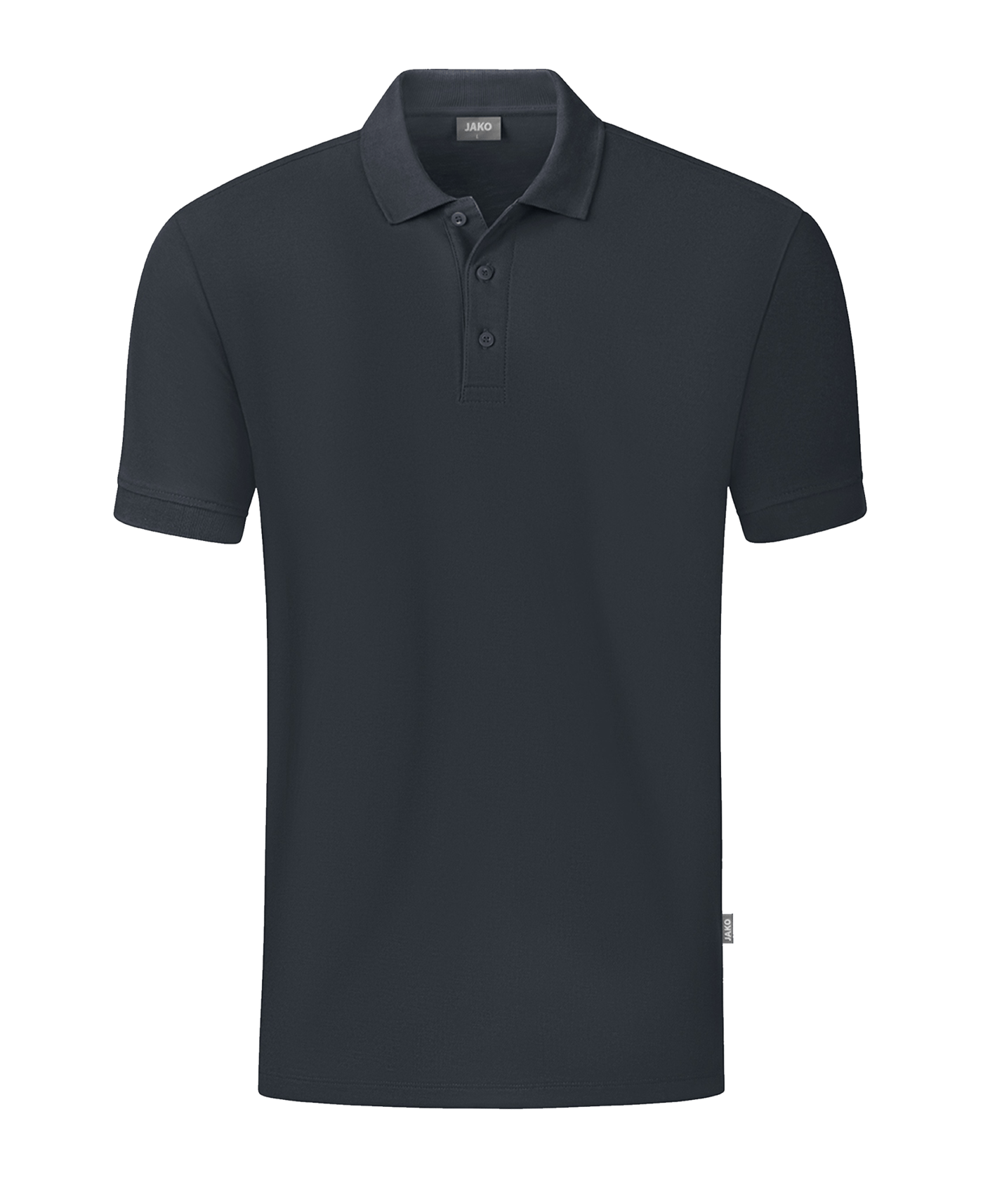 Jako Organic Polo Shirt Grau F830 - grau