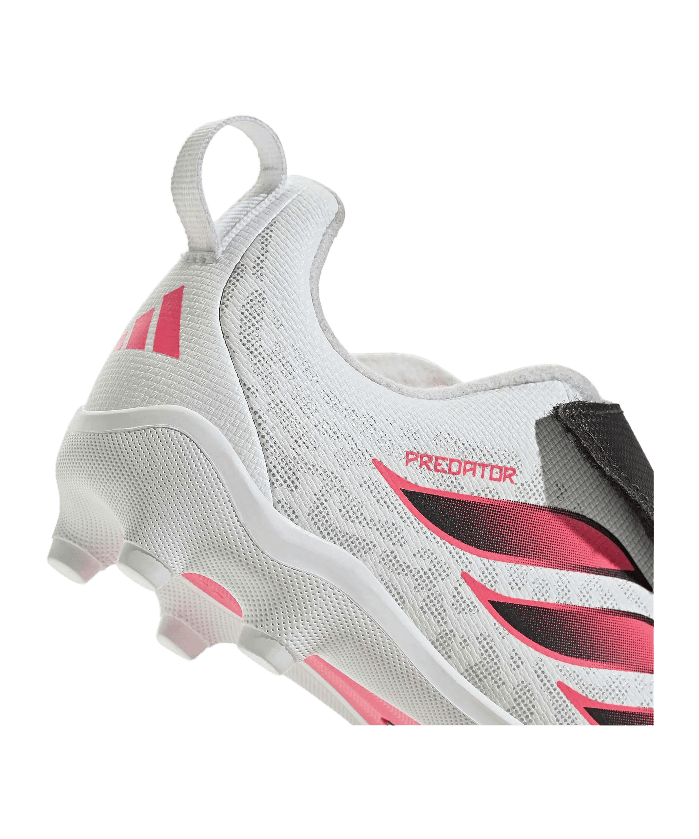 adidas Predator Club Hook and Loop FG/MG Chaos vs Weiß - weiss