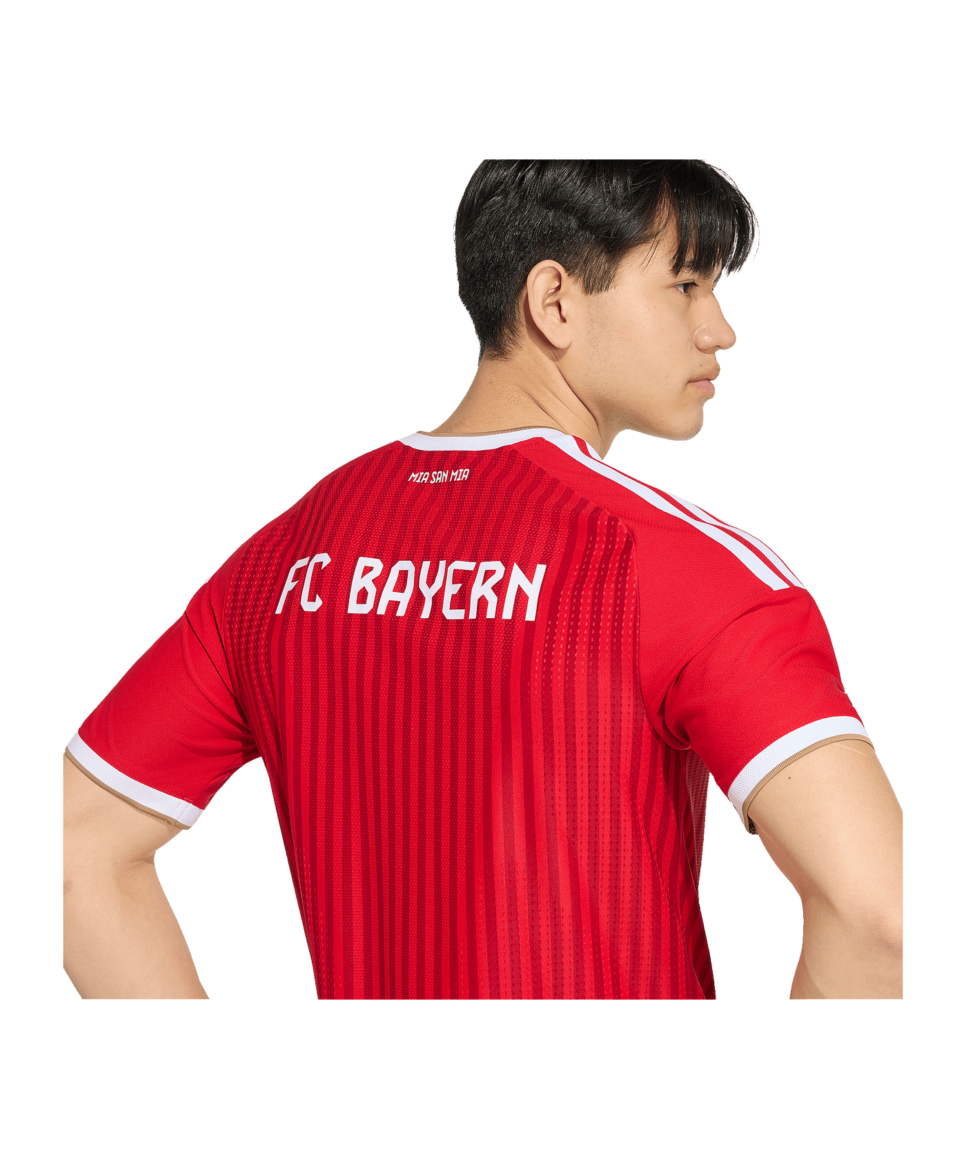 adidas FC Bayern München Authentic Trikot Home 2026/2027 Rot - rot