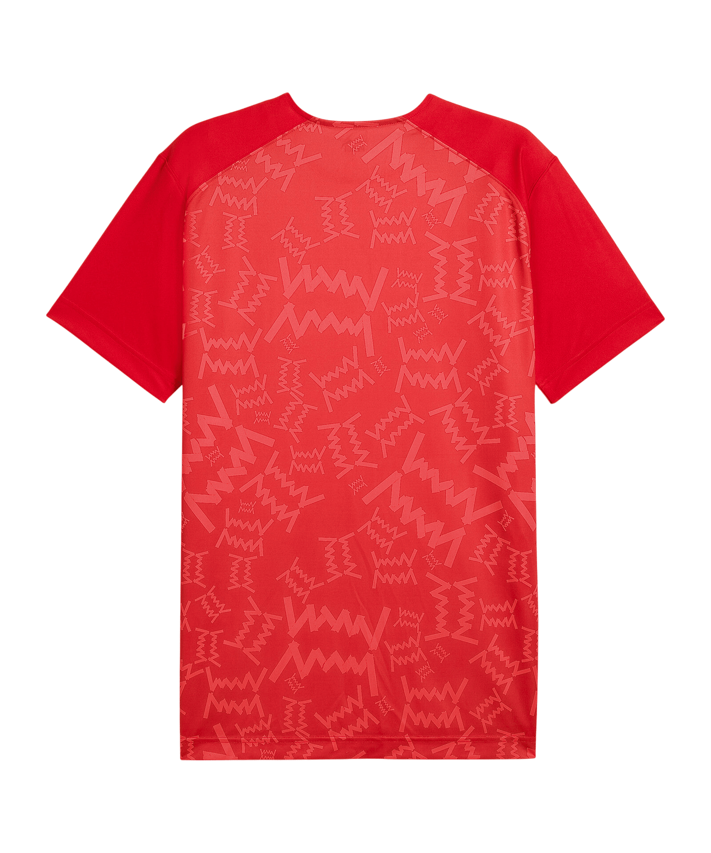 PUMA Teamjaws Graphic Ss Shooting Hemd Rot F03 - rot