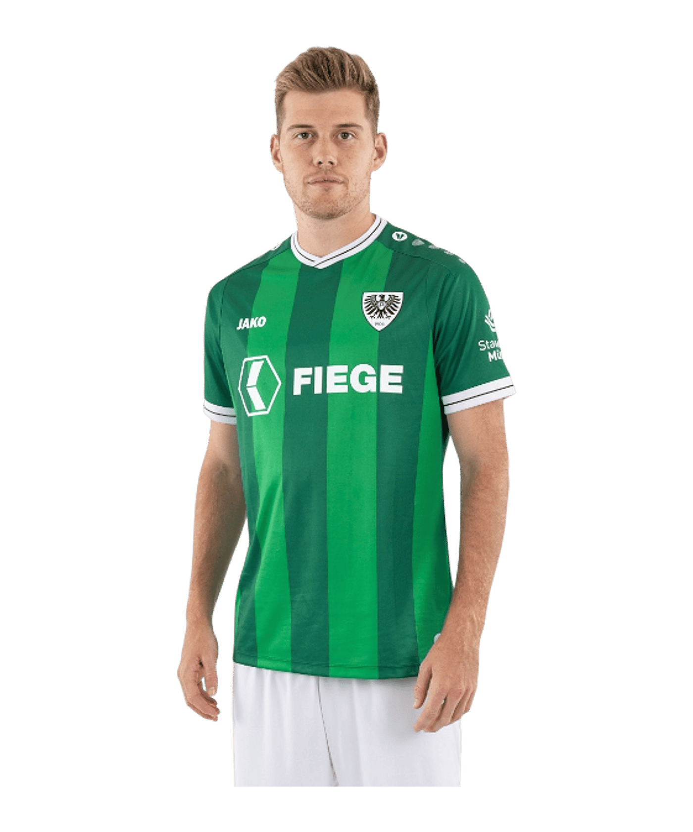 JAKO Preußen Münster Trikot Home 2025/2026 Grün - gruen
