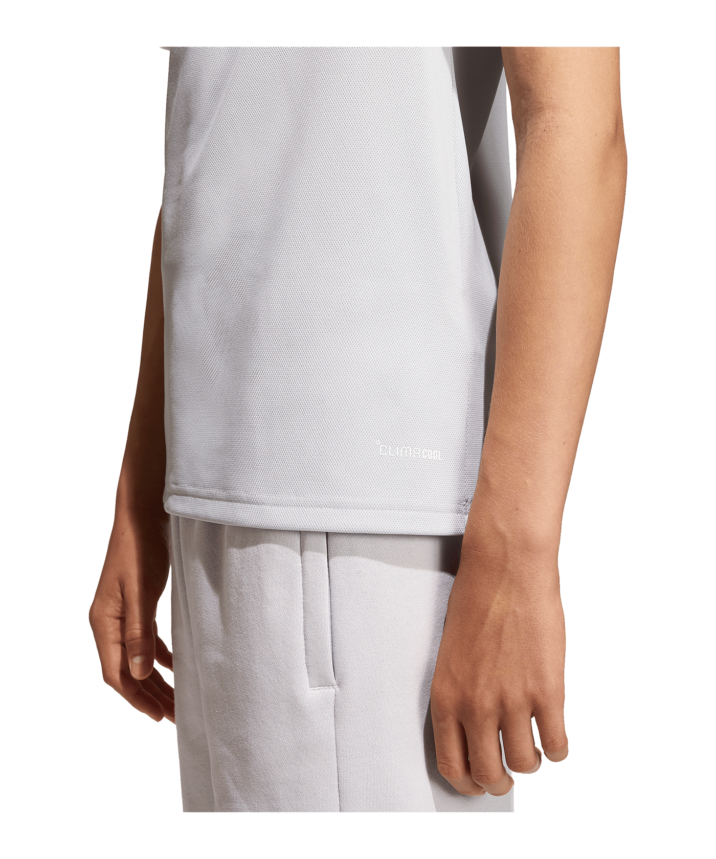 adidas Entrada 26 Polo Kids Grau - grau