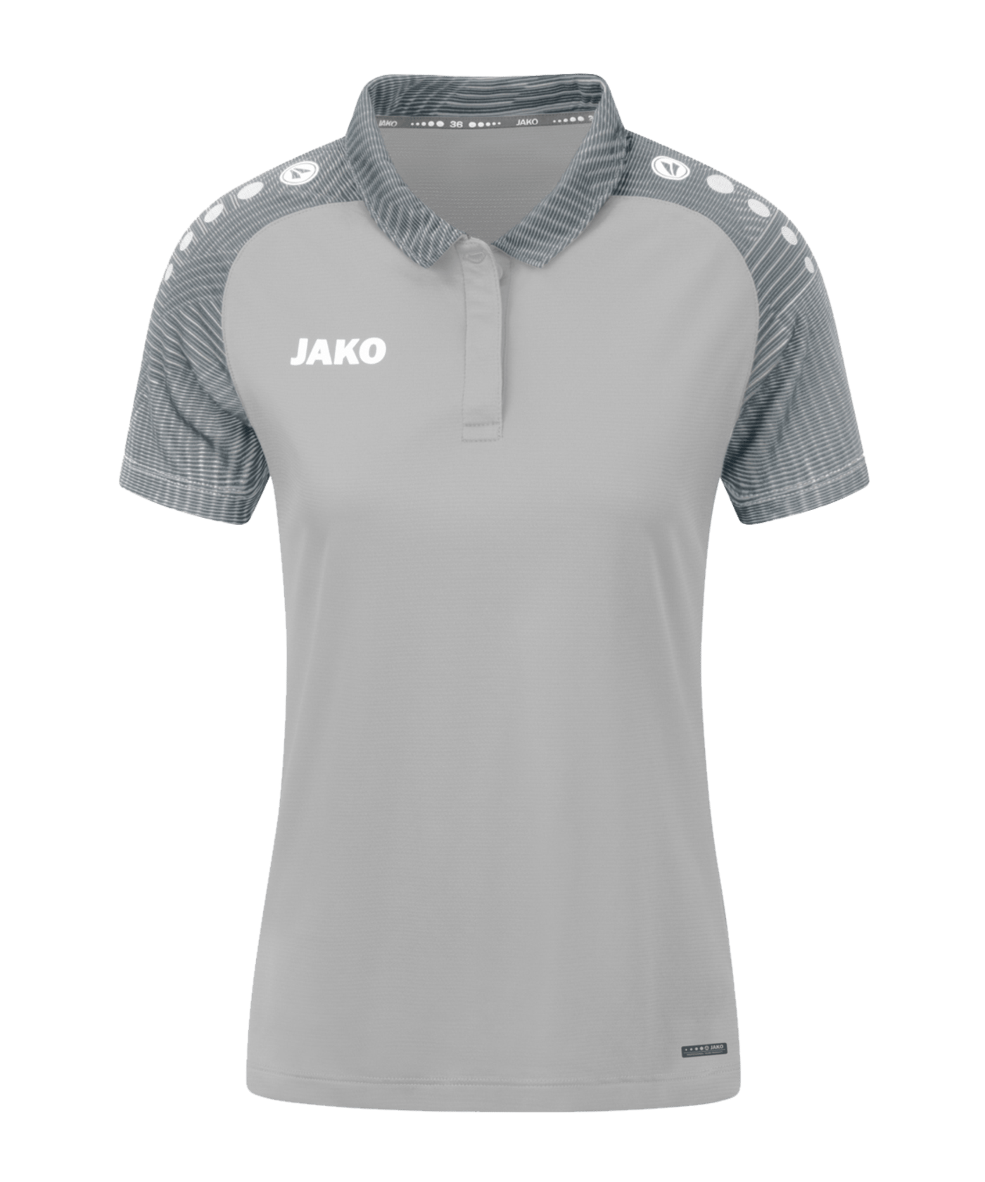 JAKO Performance Poloshirt Damen Grau F845 - grau