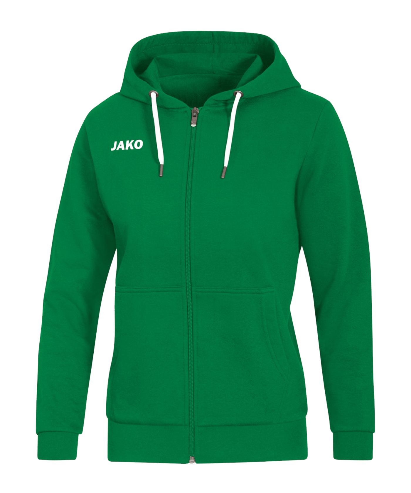 JAKO Base Kapuzenjacke Damen Grün F06 - gruen