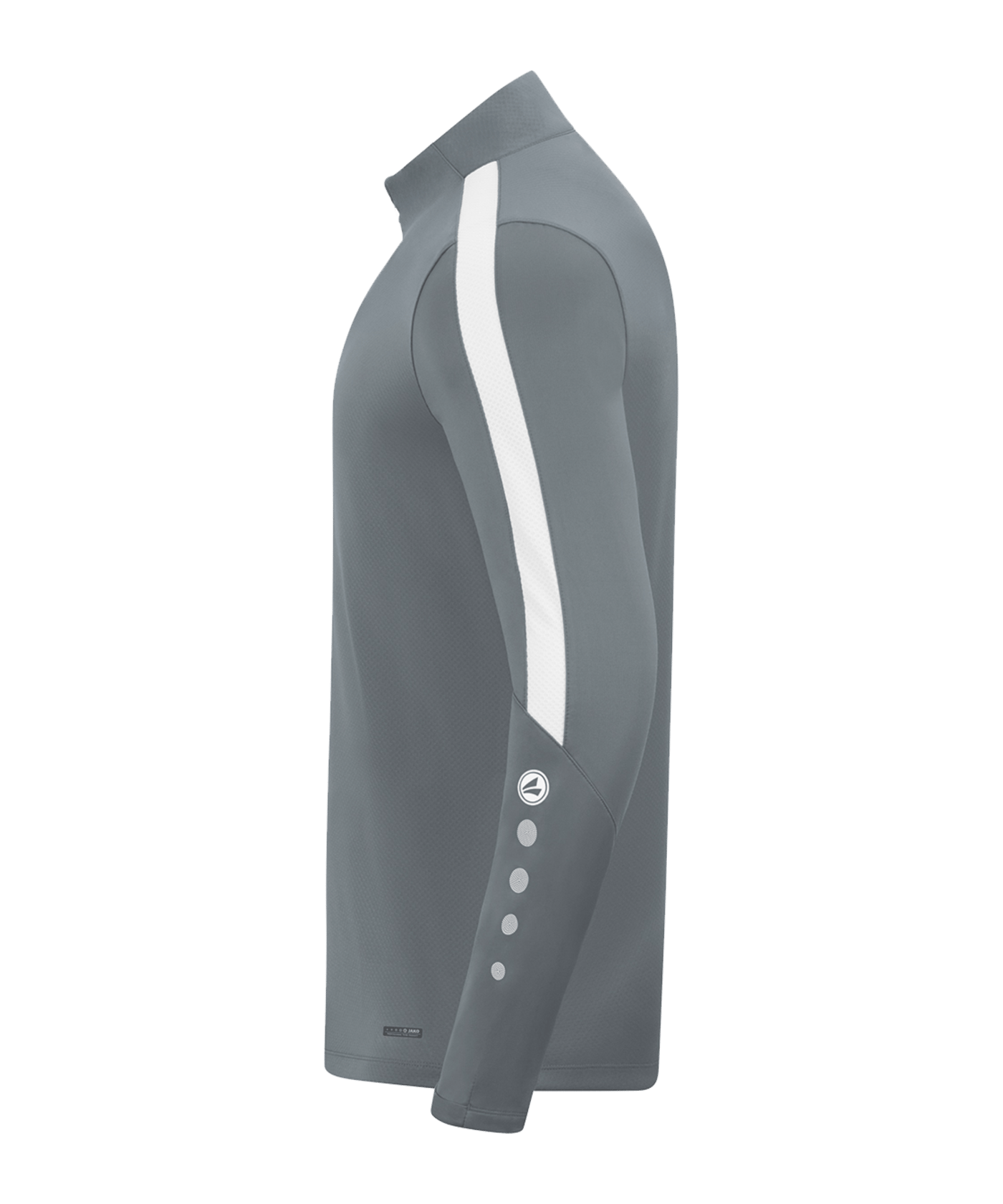 JAKO Power Sweatshirt Grau Weiss F840 - grau