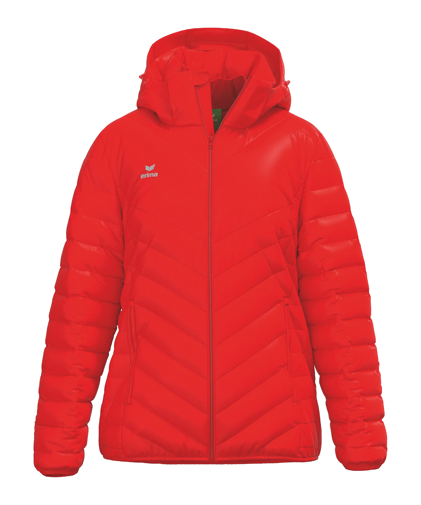 Erima CMPT Puffer Jacke Damen Rot - rot