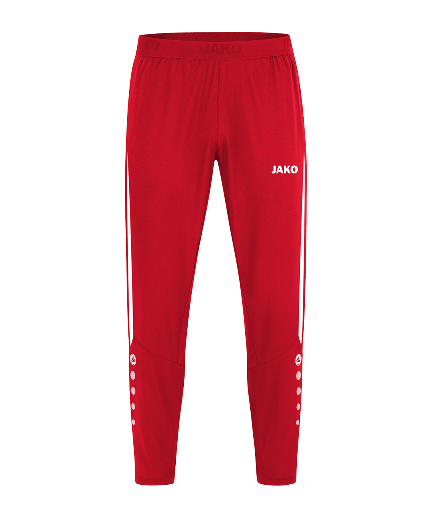 JAKO Power Freizeithose Rot Weiss F105 - rot