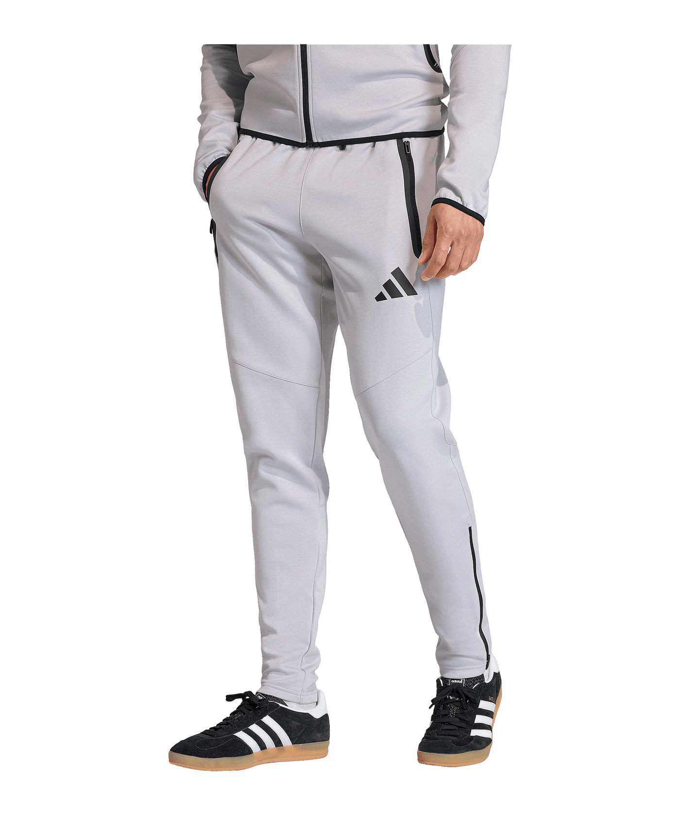 adidas Tiro Travel Jogginghose Grau - grau
