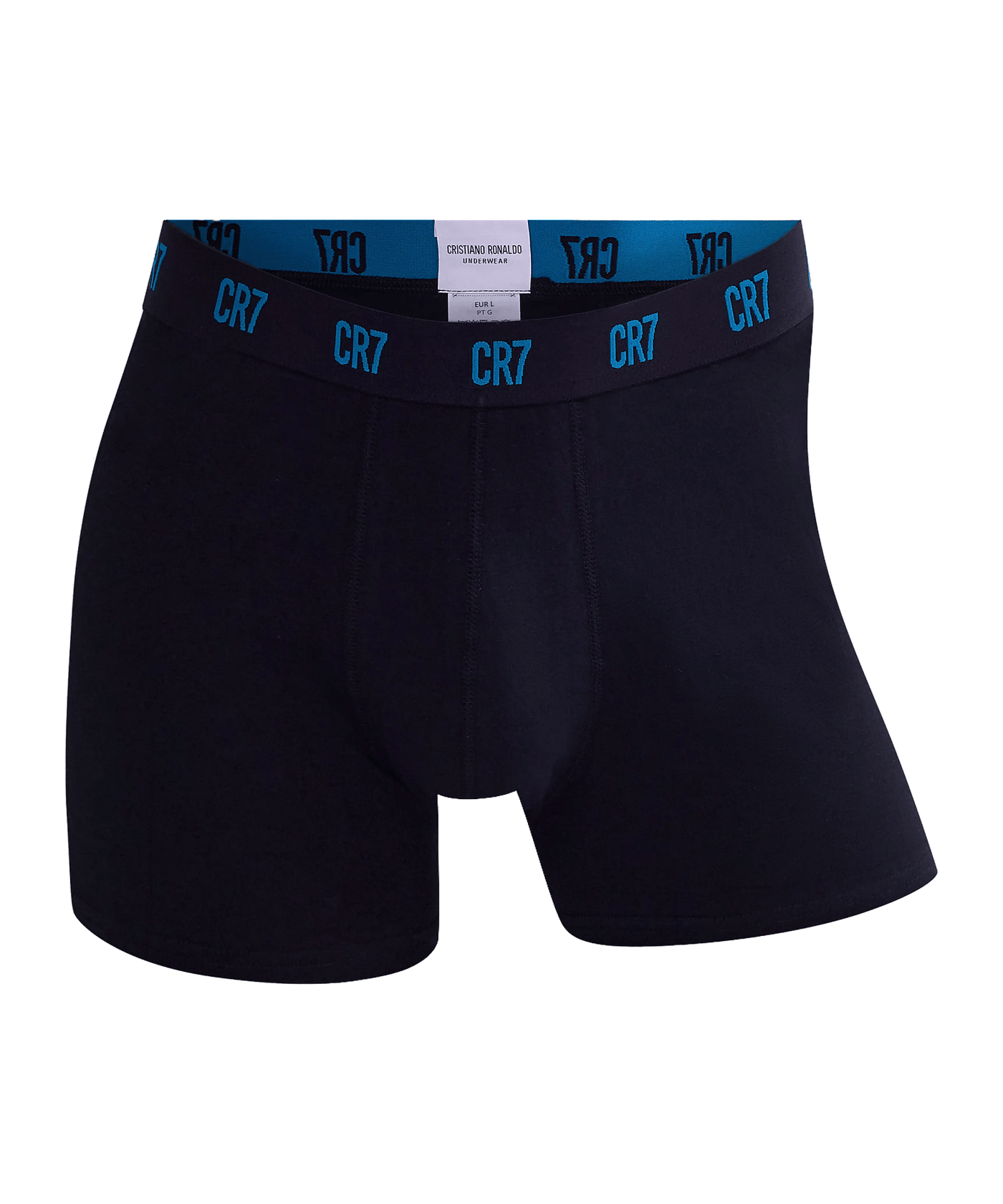 CR7 Basic Trunk 3-Pack Boxershort Schwarz - schwarz