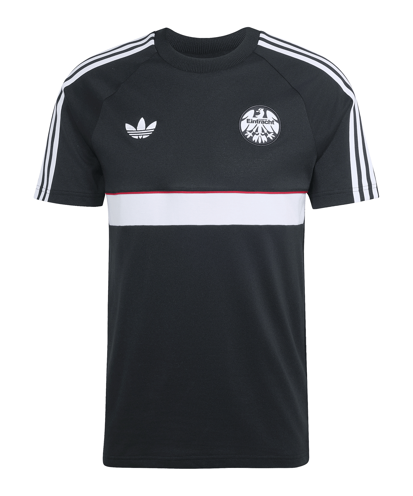 adidas Originals Eintracht Frankfurt FC T-Shirt Schwarz - schwarz