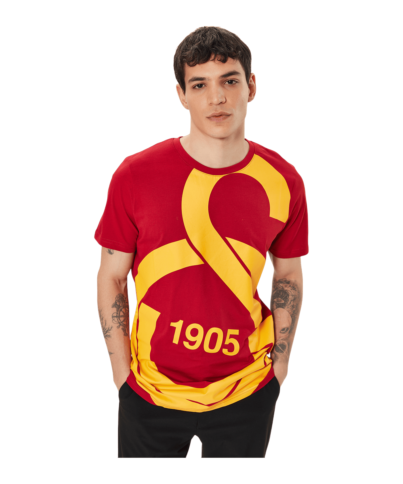 Galatasaray Istanbul Big Logo T-Shirt Rot - rot