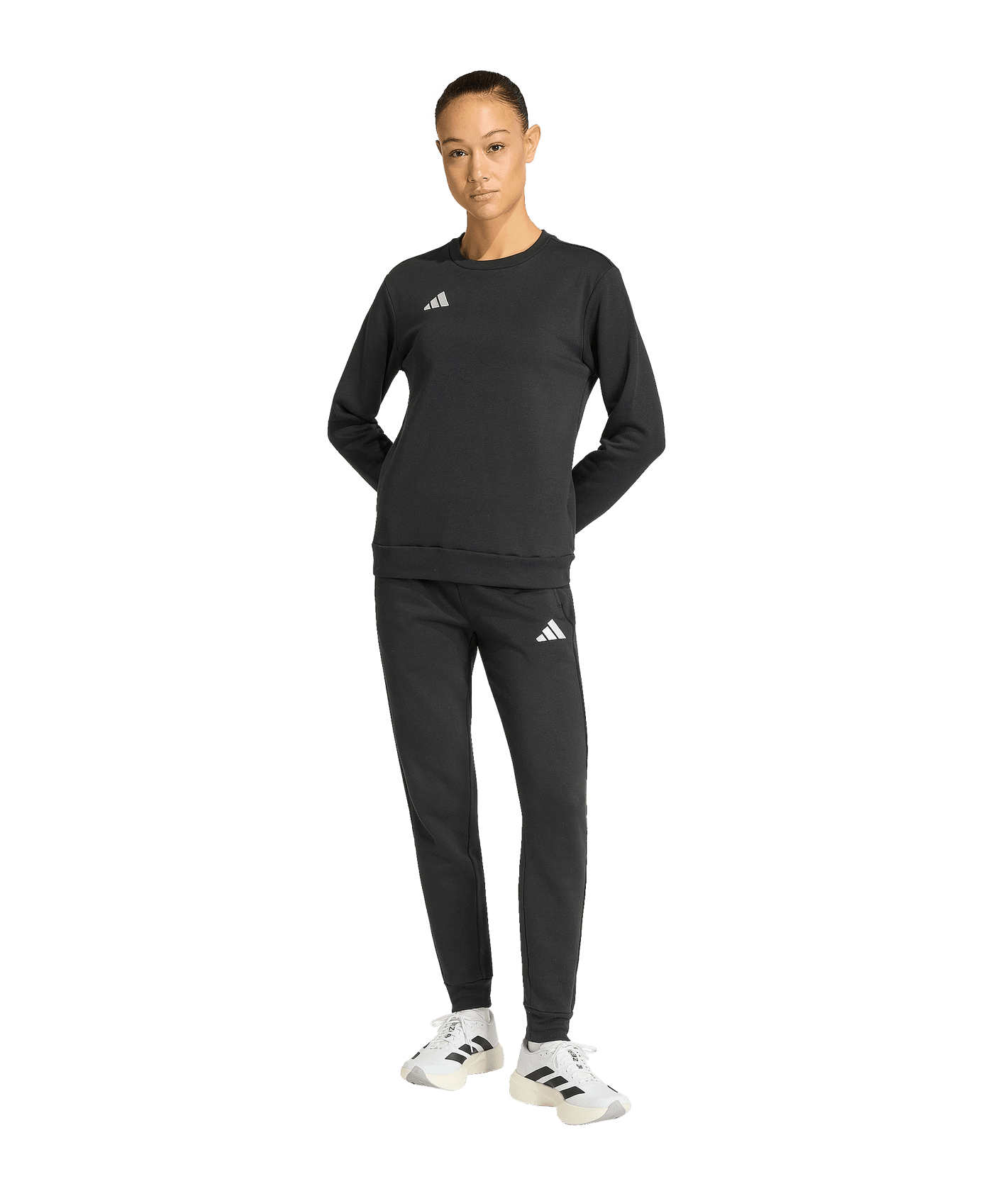 adidas Entrada 26 Sweatshirt Damen Schwarz - schwarz
