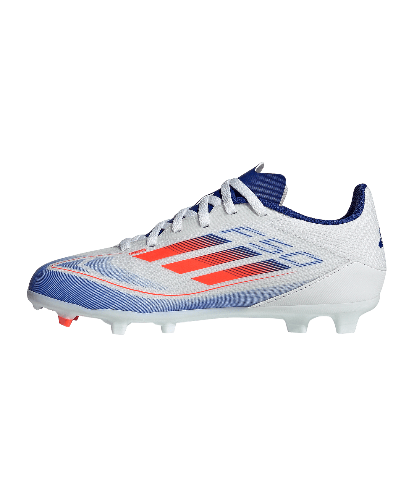 adidas F50 League FG/MG Advancement Kids Weiss Rot - weiss