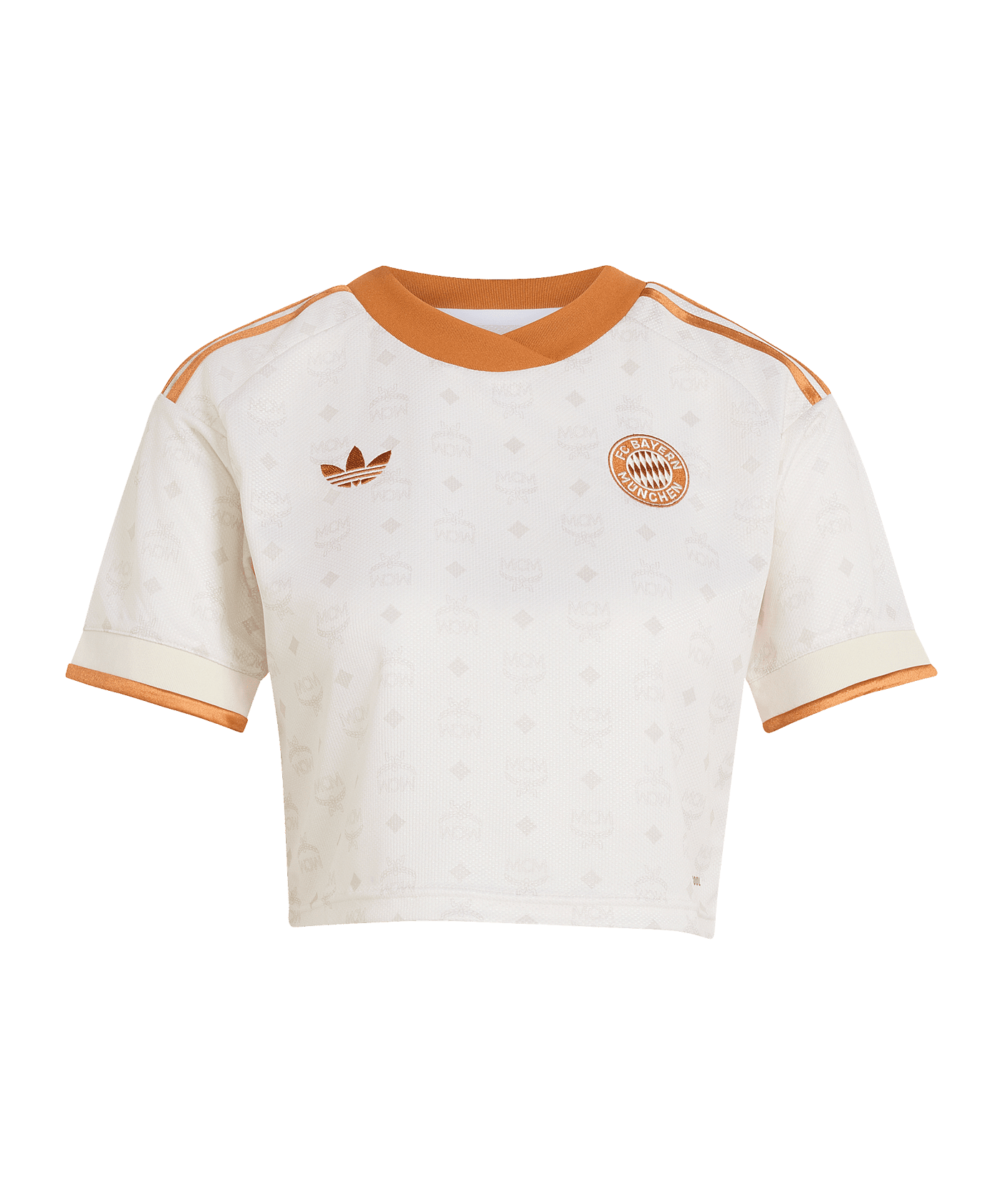 adidas FC Bayern München Frauenteam MCM Cropped Trikot 2026/2027 Damen Beige - beige