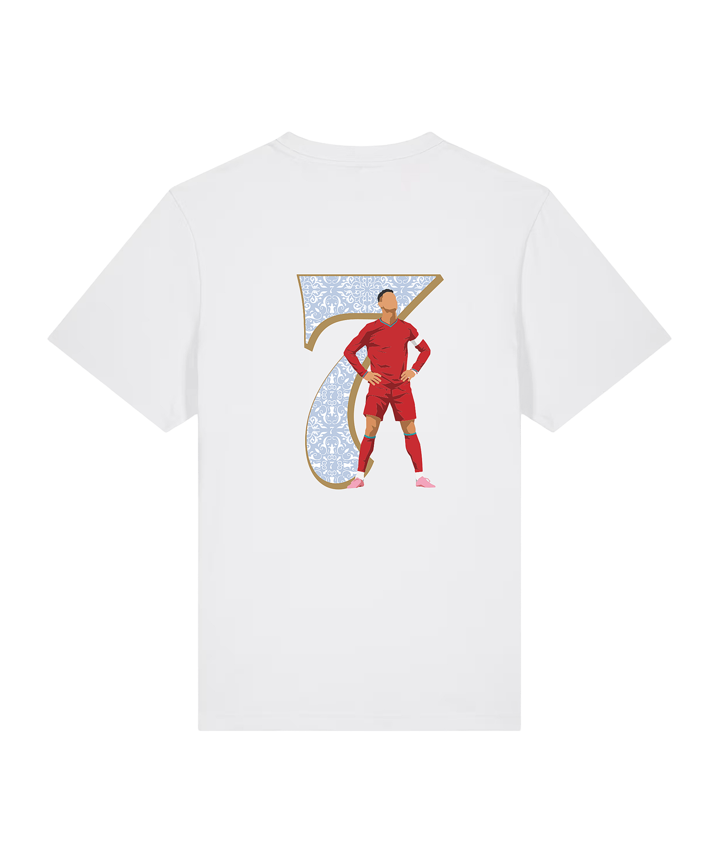 11teamsports Portugal "SIUUU!" T-Shirt WM 2026 Weiß - weiss