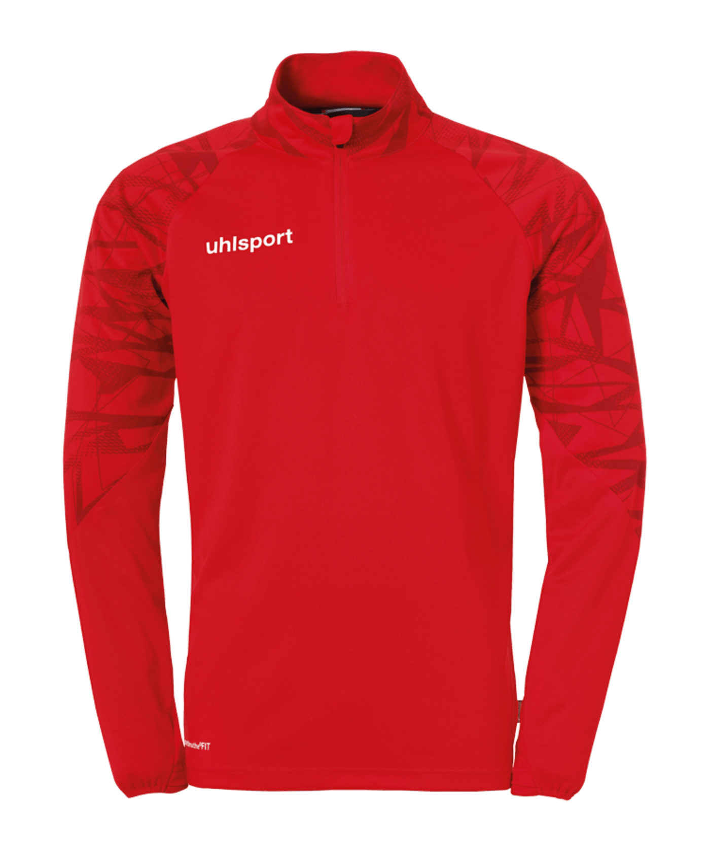 Uhlsport Goal 25 HalfZip Sweatshirt Rot F04 - rot