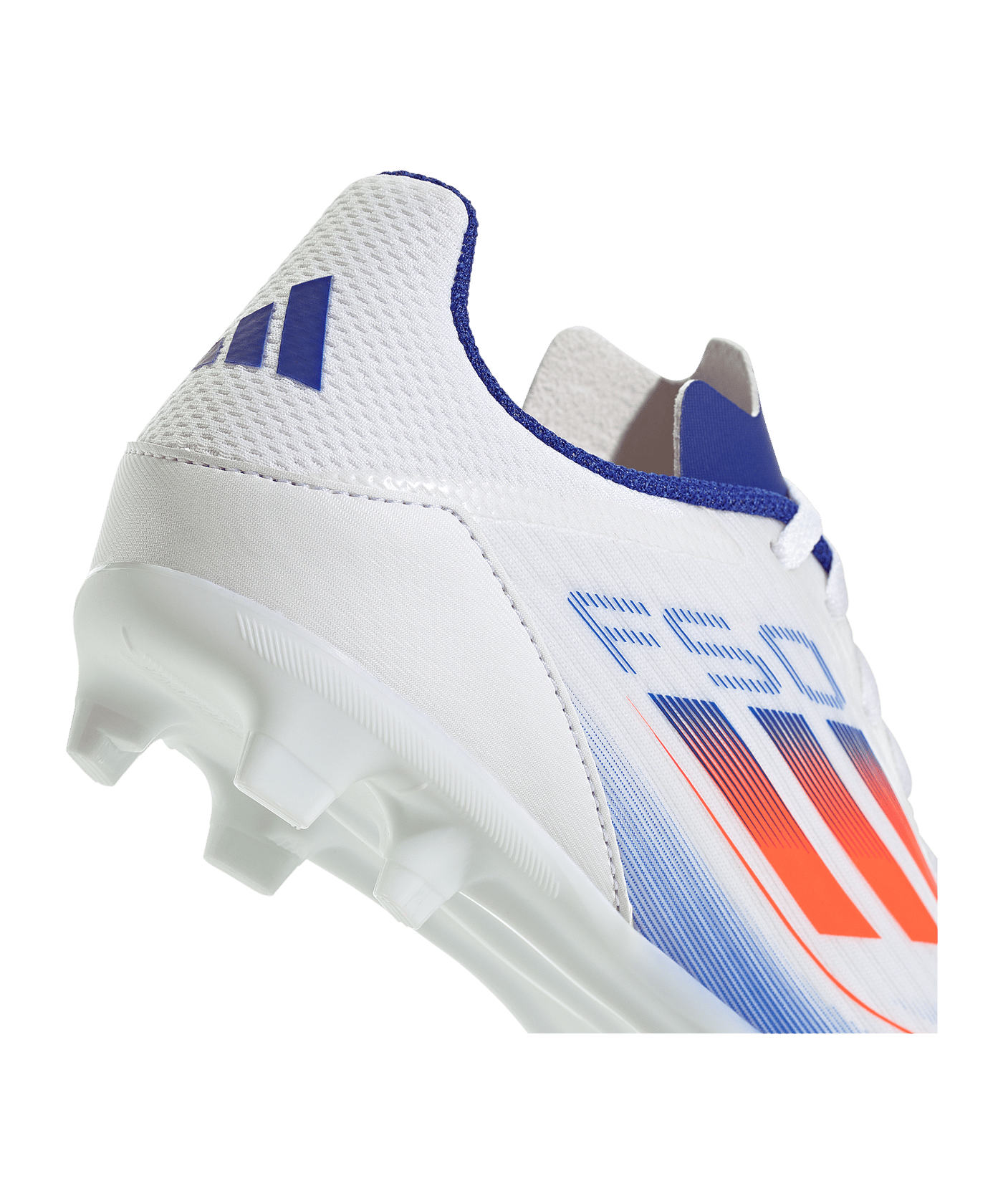 adidas F50 League FG/MG Advancement Kids Weiss Rot - weiss