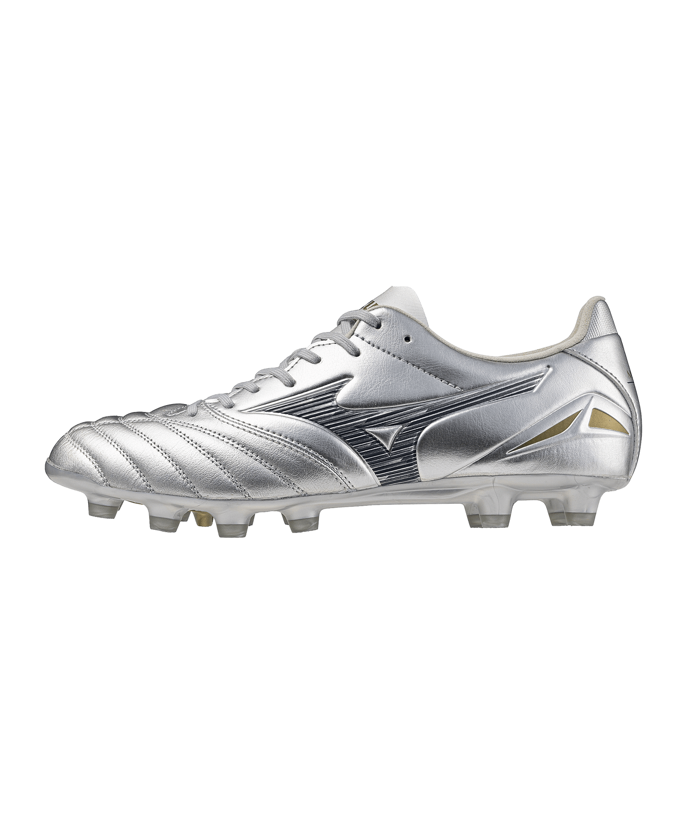 Mizuno Morelia Neo IV Pro FG Platinum Silver Silber F04 - silber
