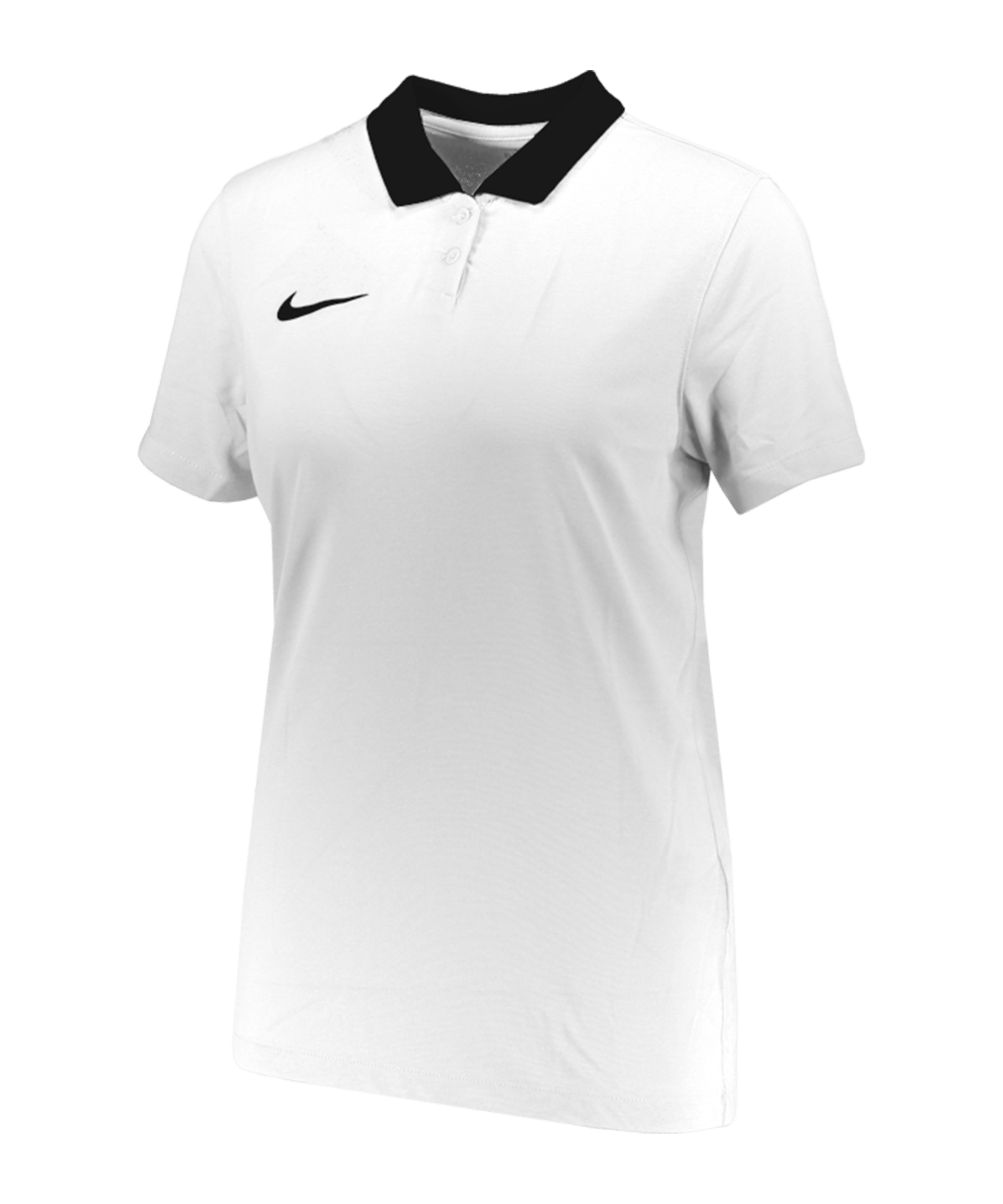 Nike Park 20 Poloshirt Damen Weiss Schwarz F100 - weiss