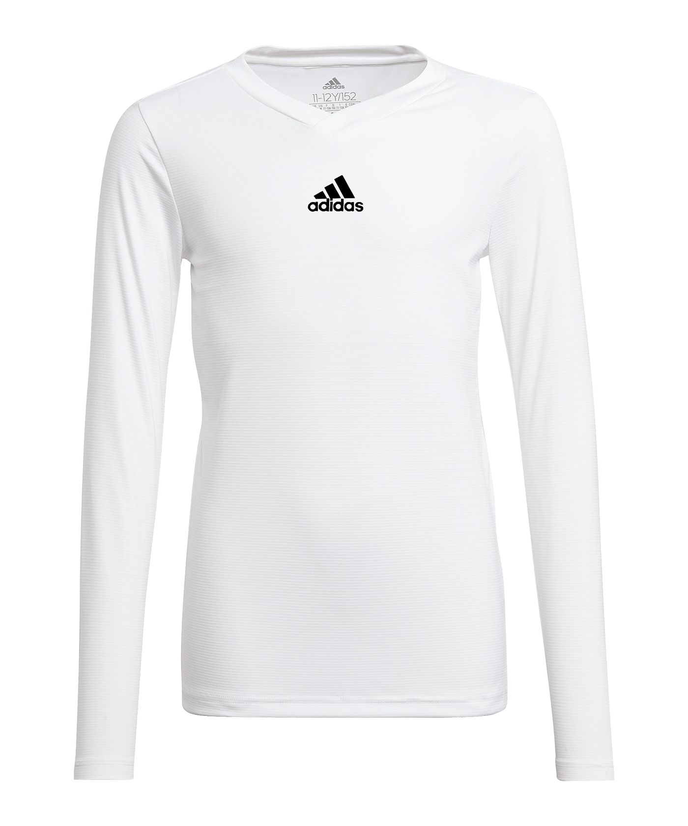 adidas Team Base Top langarm Kids Weiss - weiss