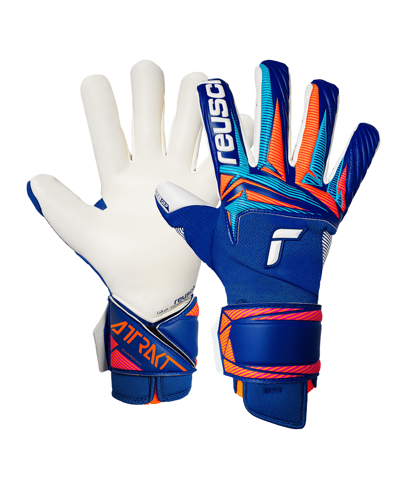Reusch Attrakt Gold X Guardian Torwarthandschuhe Blau
