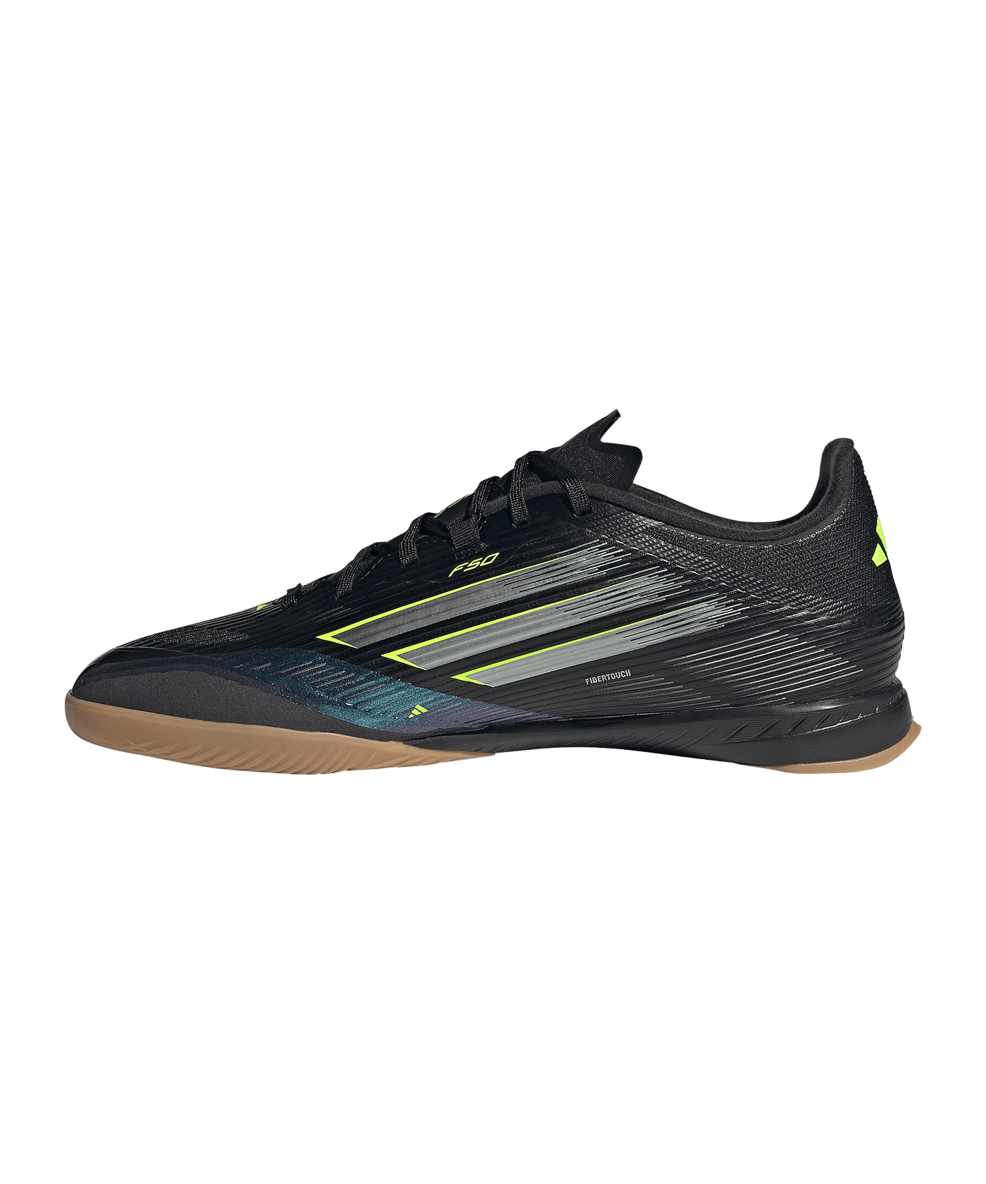 adidas F50 League IN Electric Stealth Schwarz - schwarz