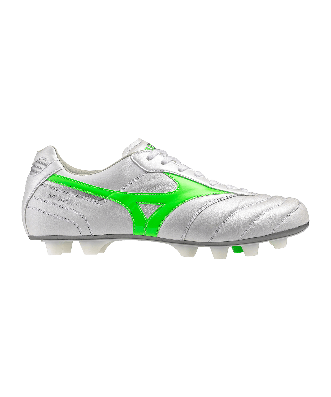 Mizuno Morelia II Elite FG Frontier Weiss Grün F37 - weiss