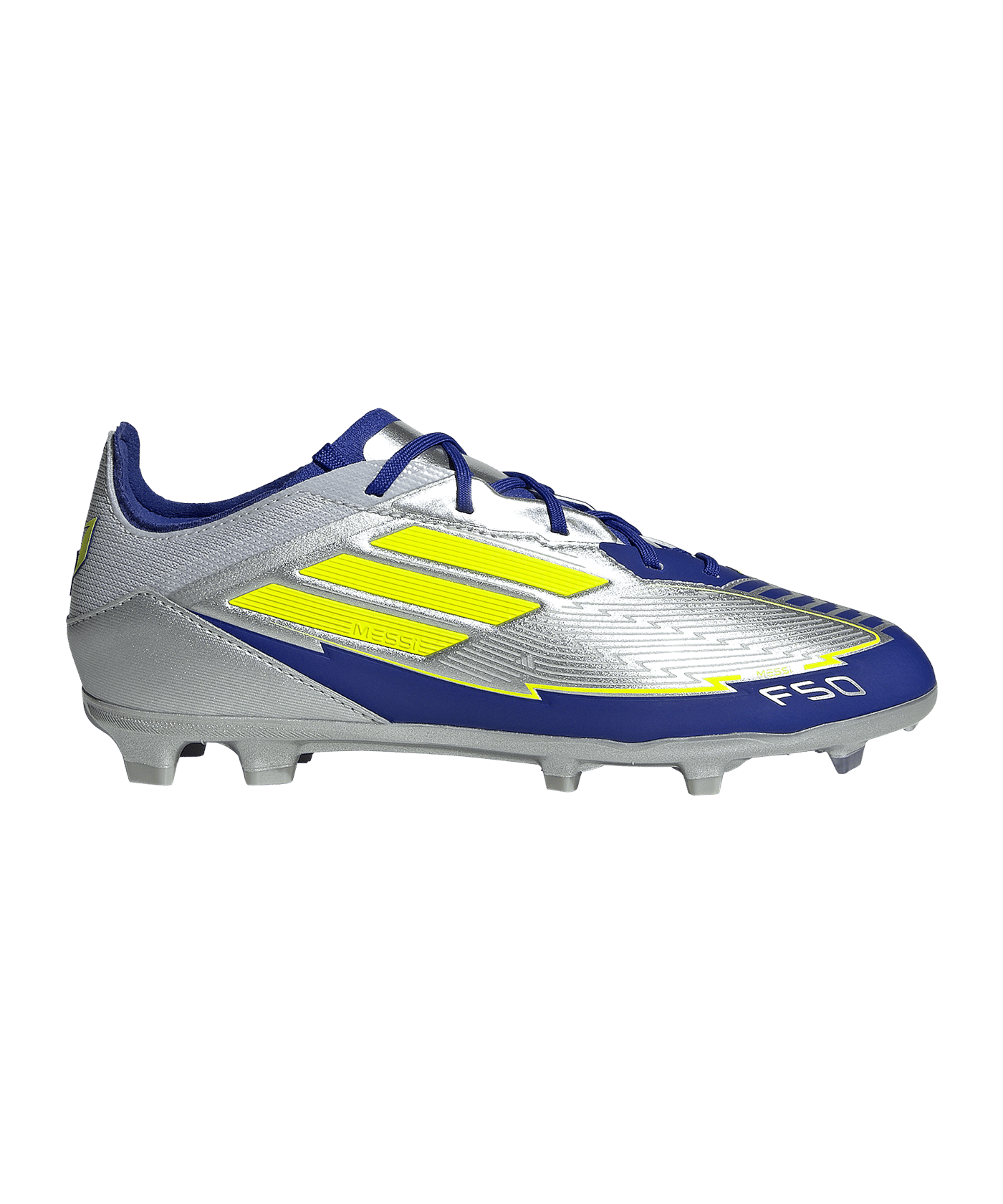 adidas F50 Elite FG Messi Kids Silber - silber