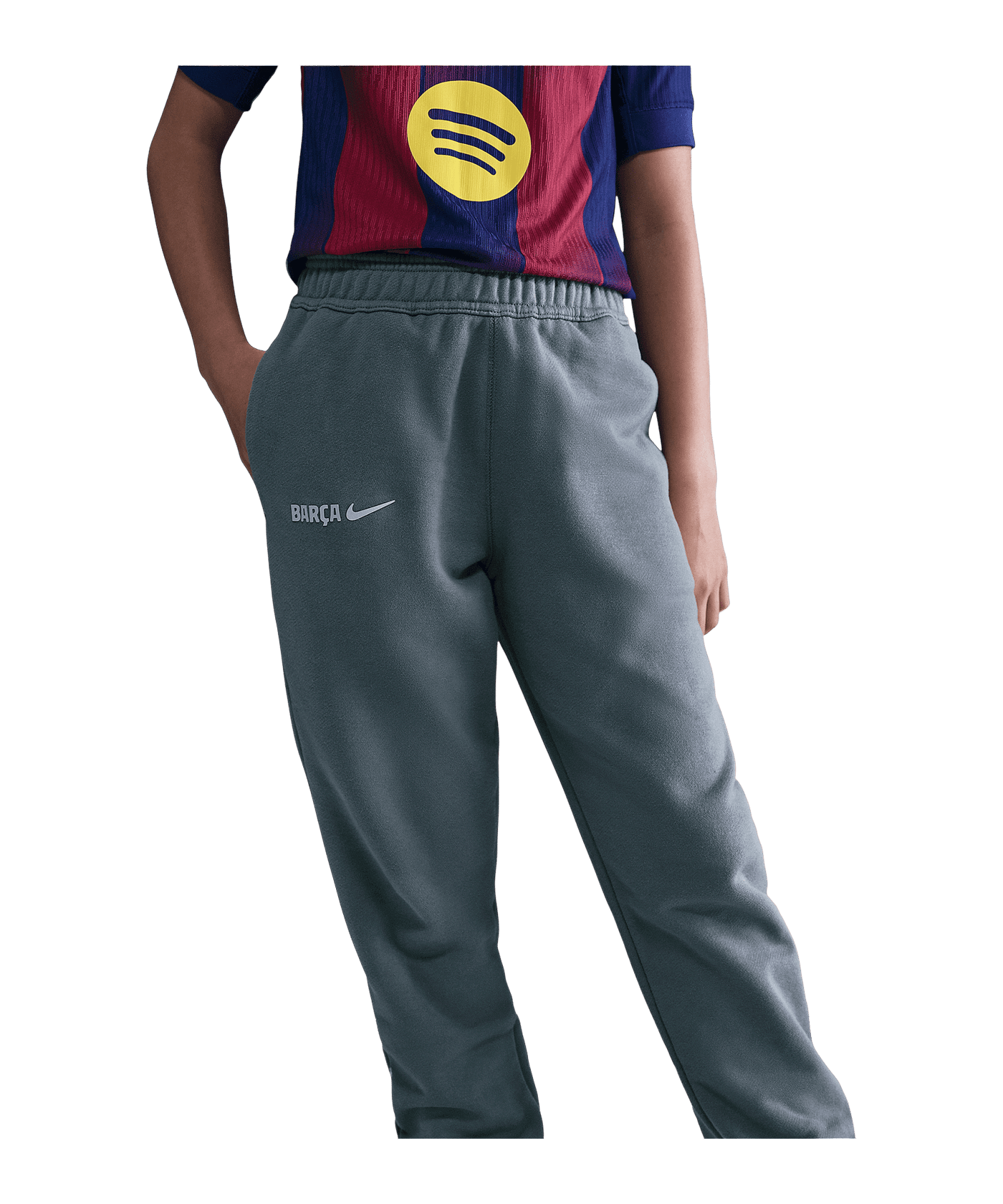 Nike FC Barcelona NSW Air Jogginghose Kids Grau F084 - grau
