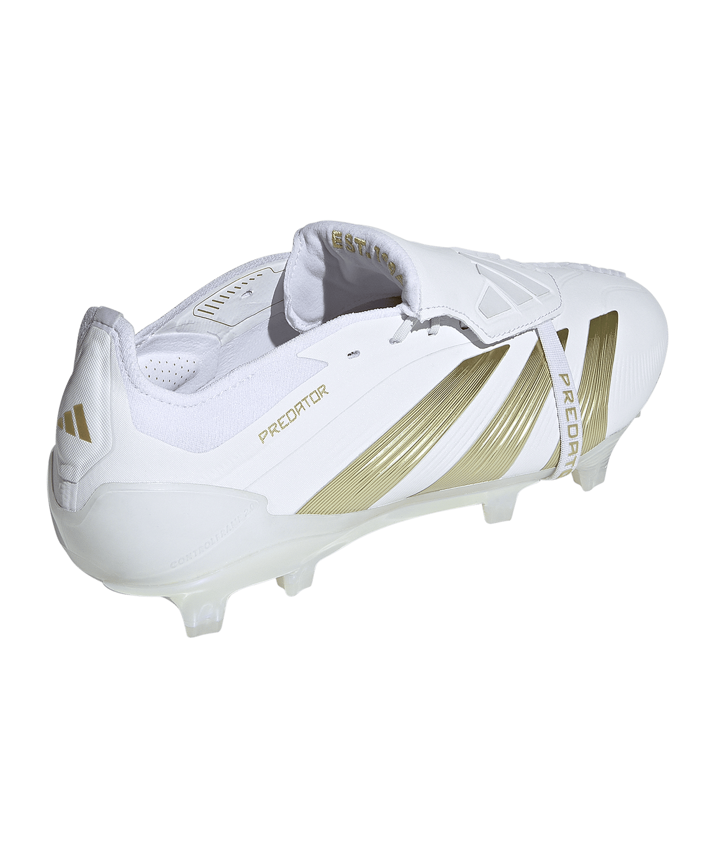 adidas Predator Elite FT FG Day Spark Weiss Gold - weiss