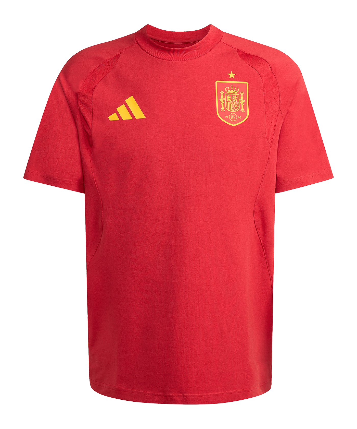 adidas Spanien Tiro Travel T-Shirt Rot - rot