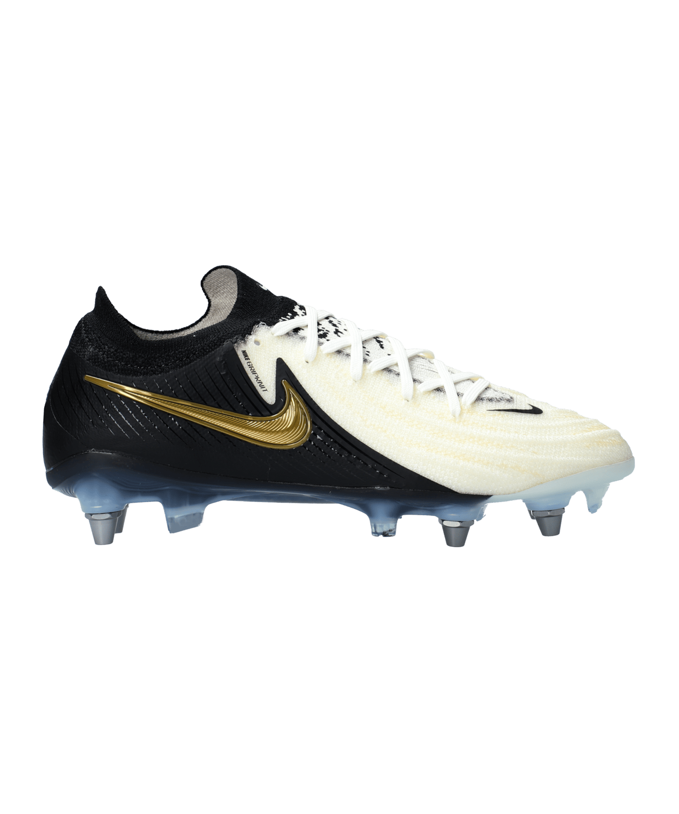 Nike Phantom GX II Elite SG Mad Ready Pro-Player-Edition Weiss Schwarz Gold F100 - weiss