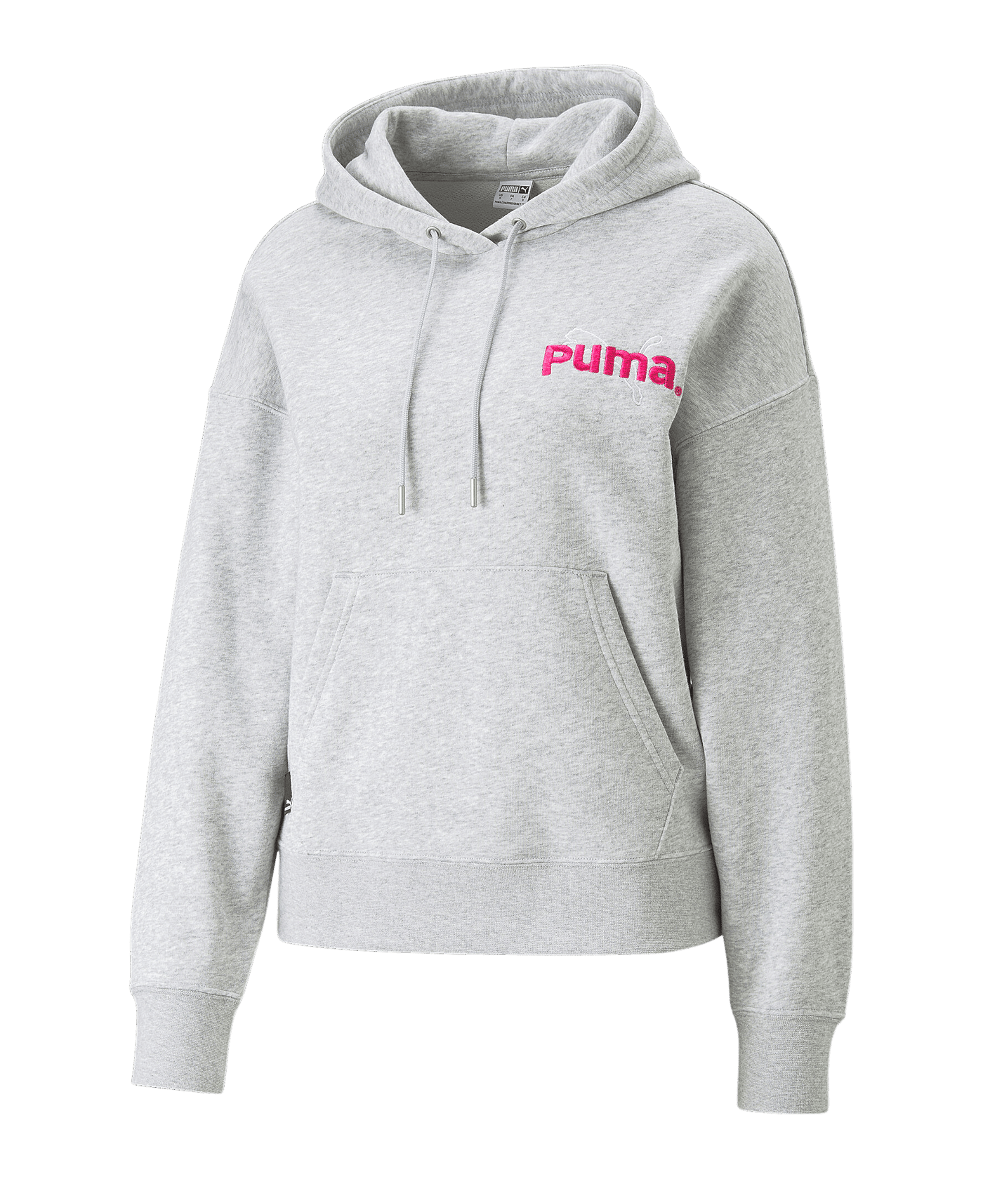 PUMA TEAM Hoody Damen Grau F04