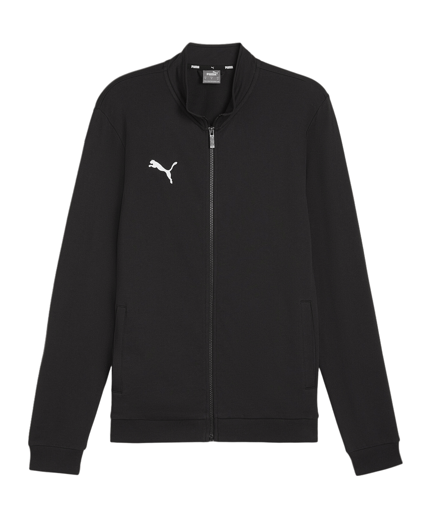 PUMA teamGOAL Casual Trainingsjacke Schwarz Weiss F03 - schwarz