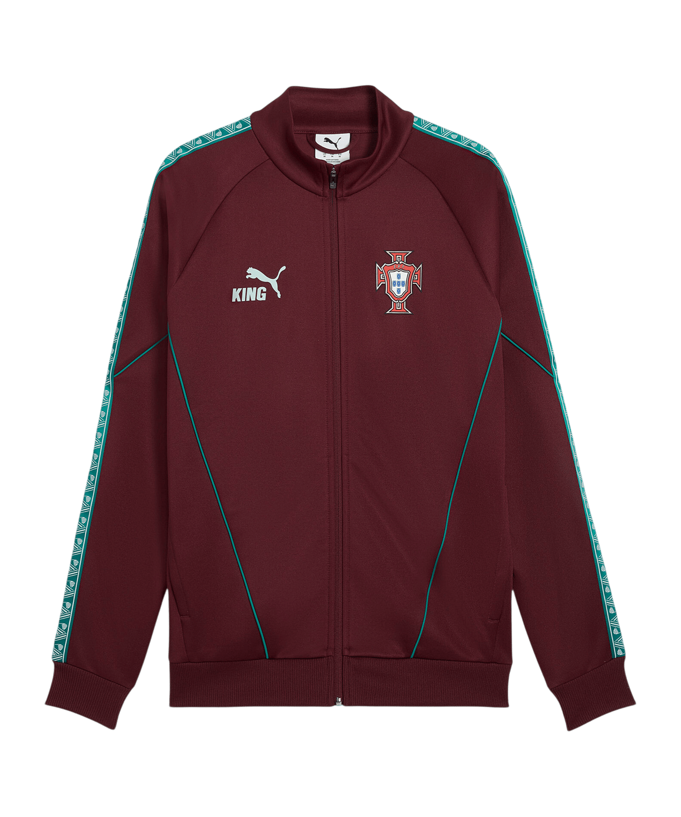 PUMA FPF Portugal King Anthem Jacke Rot F24 - rot